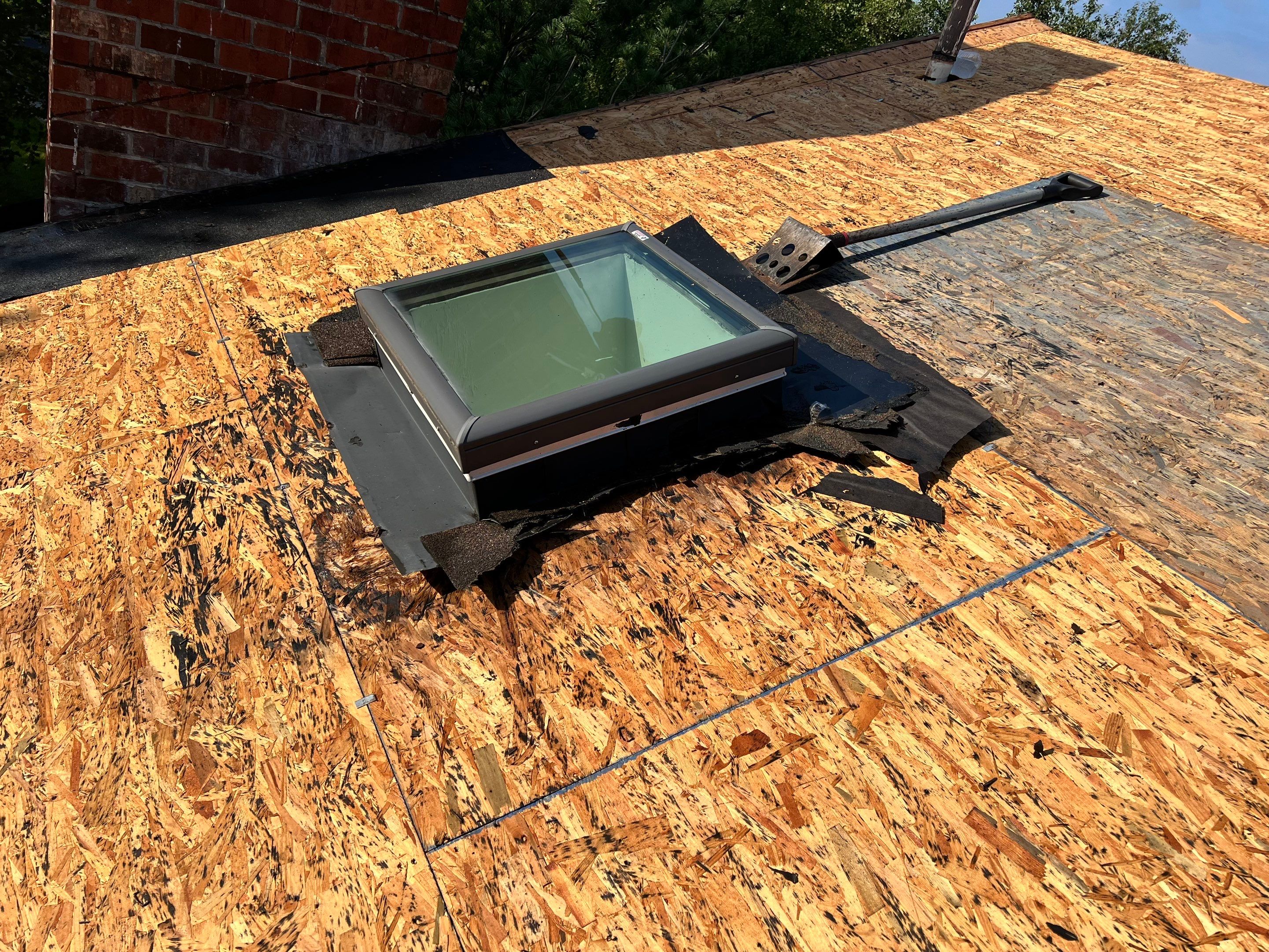 Architectural Shingle Roof Replacement and Skylight Installation in Frederick