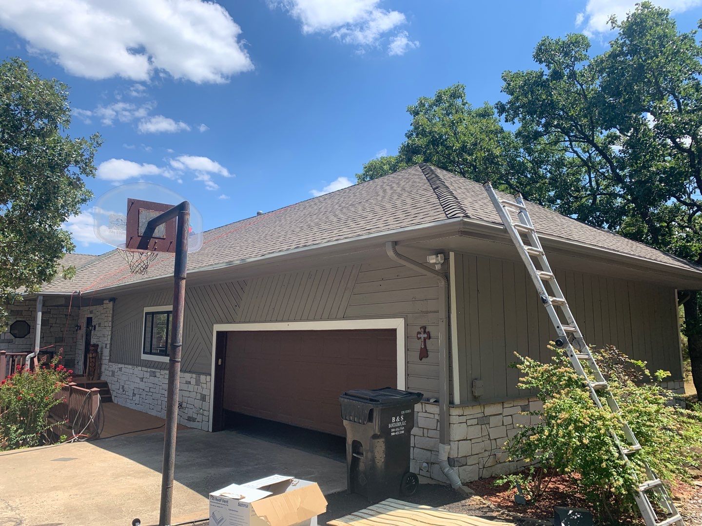 Roof Replacement near Ada by BANA Roofing and Solar Supply