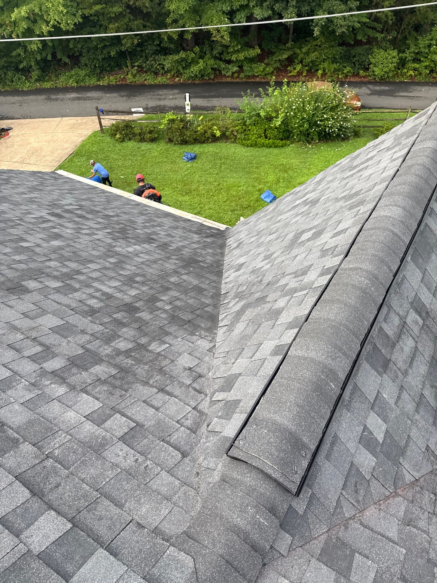 Lorton: Residential Roof with CertainTeed Landmark Pro in Max Def Moire Black by RM Banning, Inc.