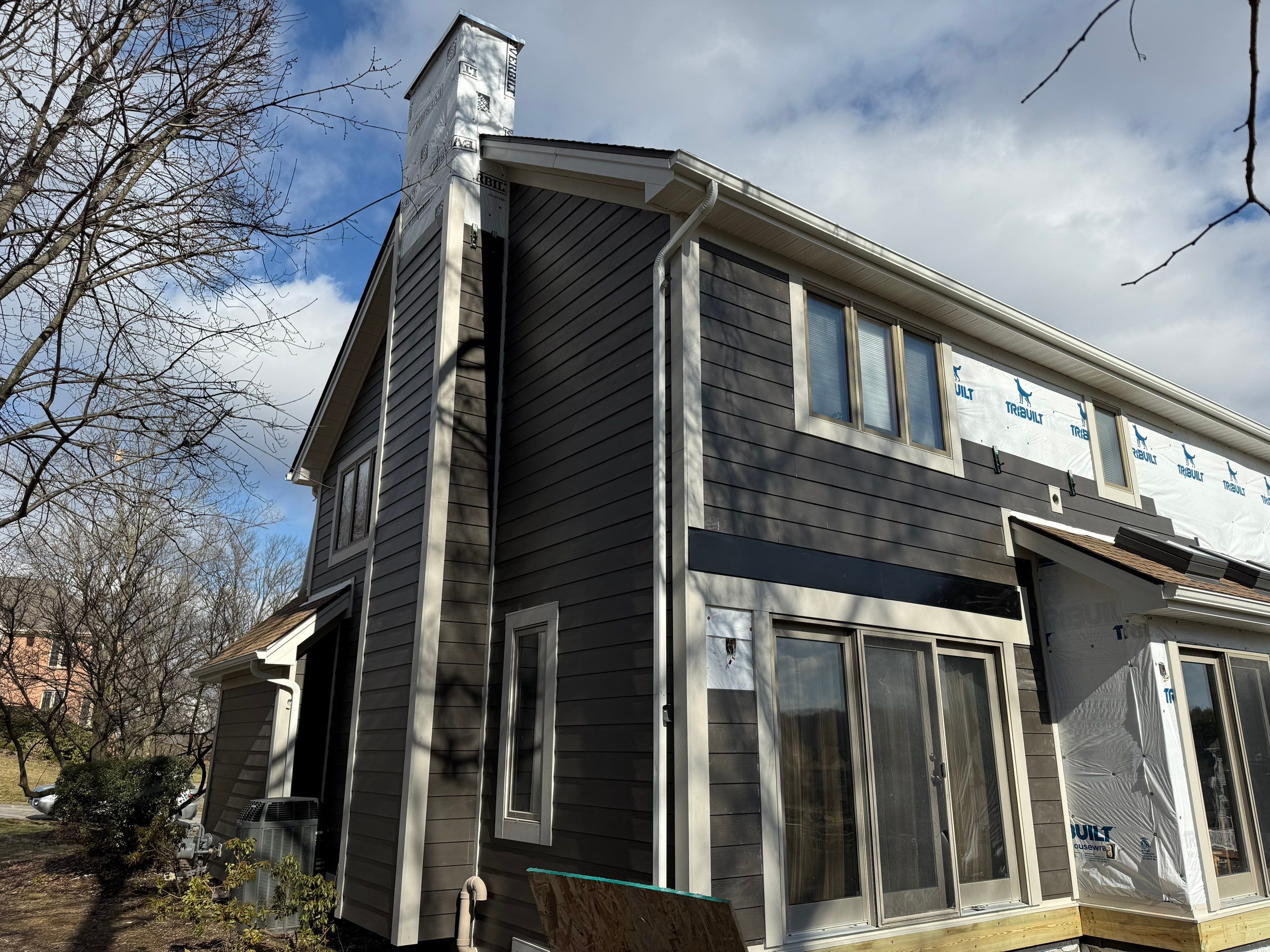 Full exterior remodel by Cousins Roofing Siding & Decks