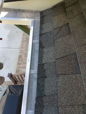 Gutter Guard Instalation using Leaf Blaster Pro
