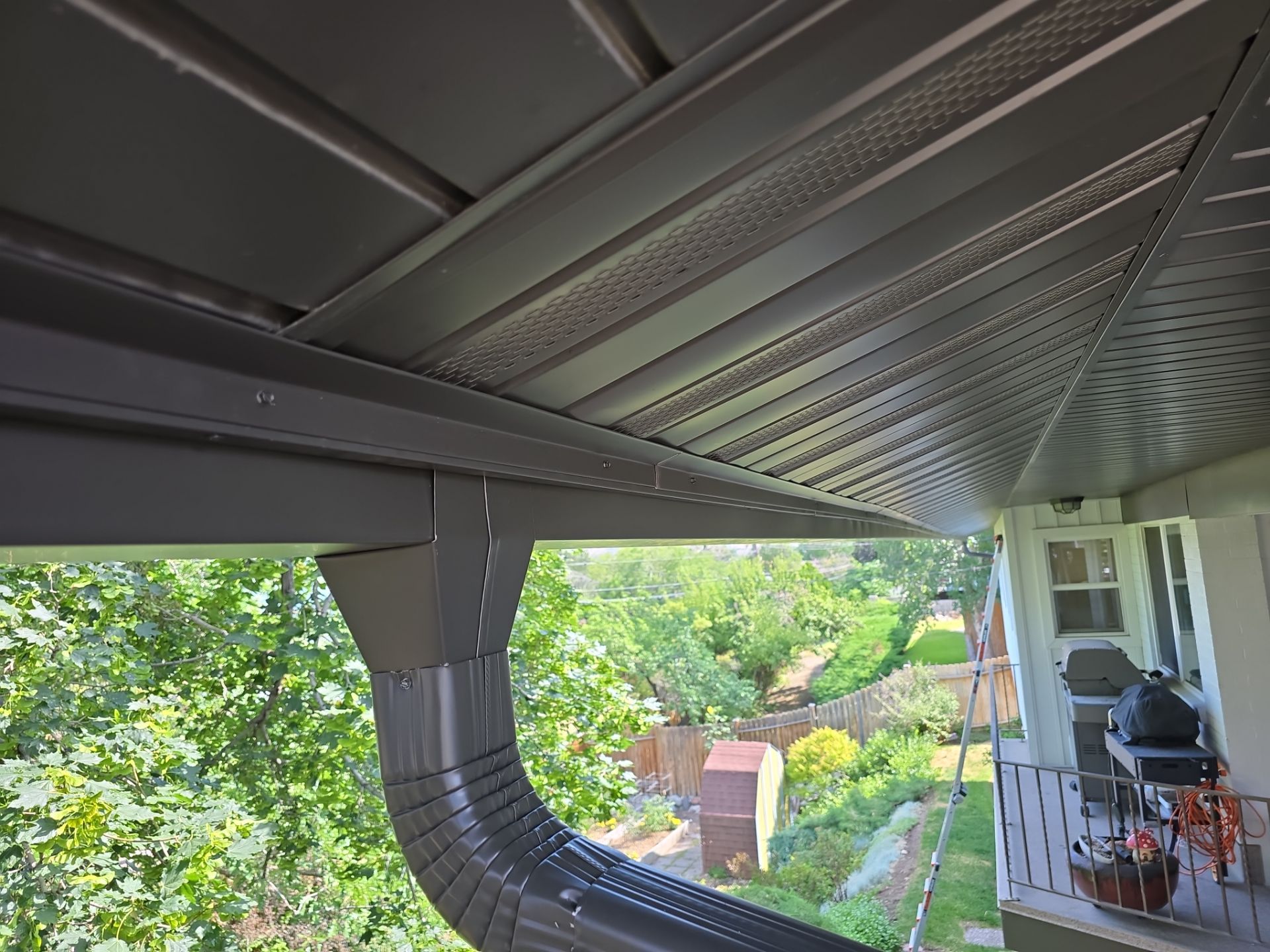 Project in Cotton Wood Heights by Emerald Gotcha Gutters 