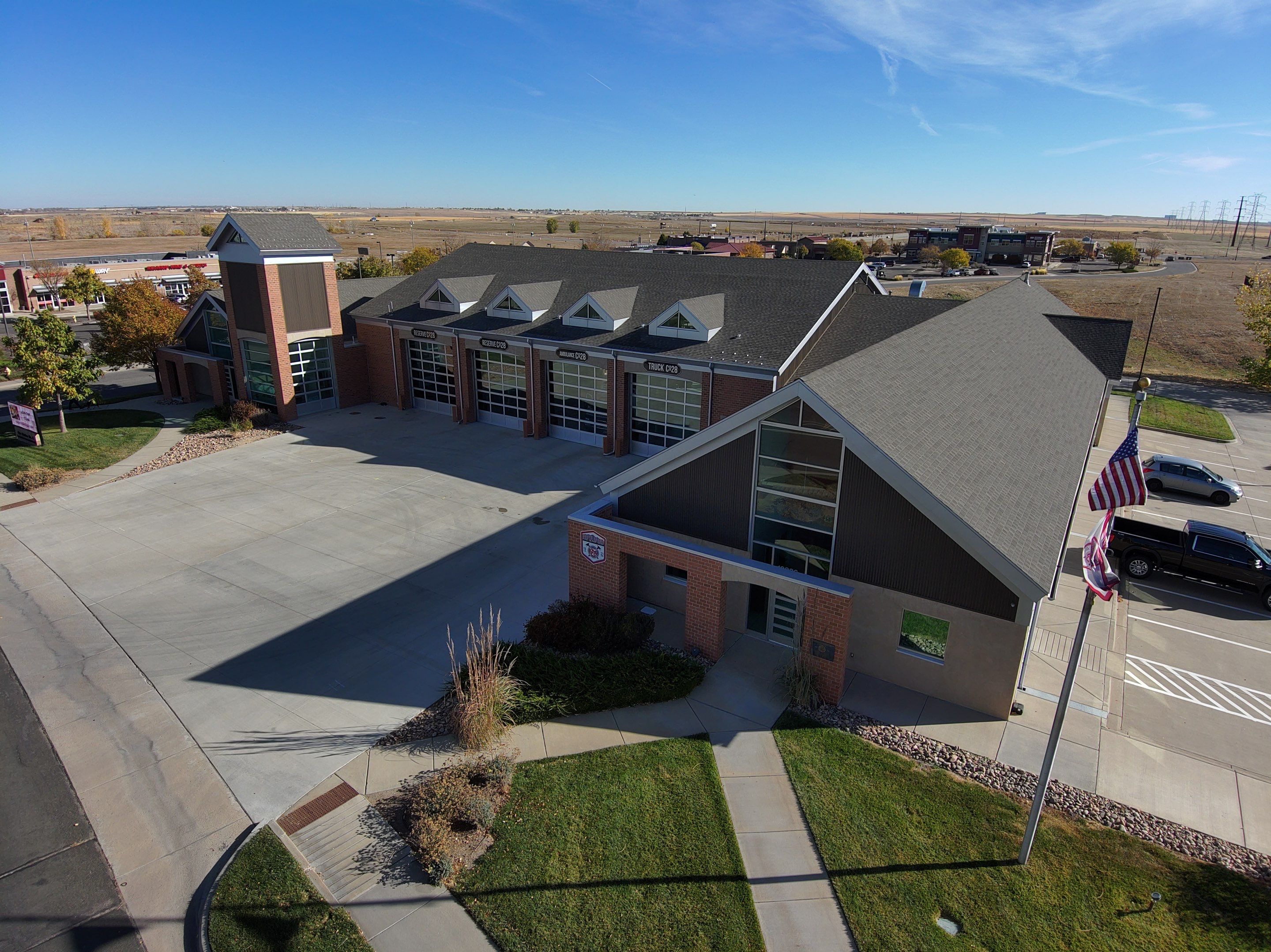 South Adam County Fire Department Station #28 by Blue Peaks Roofing LLC 