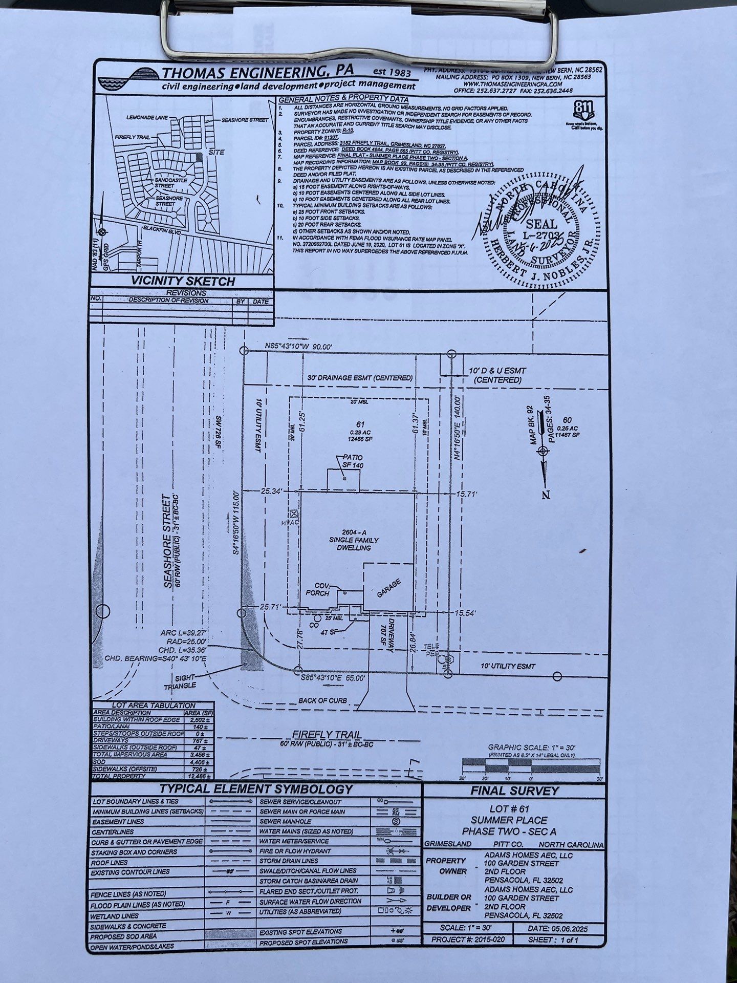 Hamilton Vinyl Privacy Project in Grimesland by Superior Fence and Rail