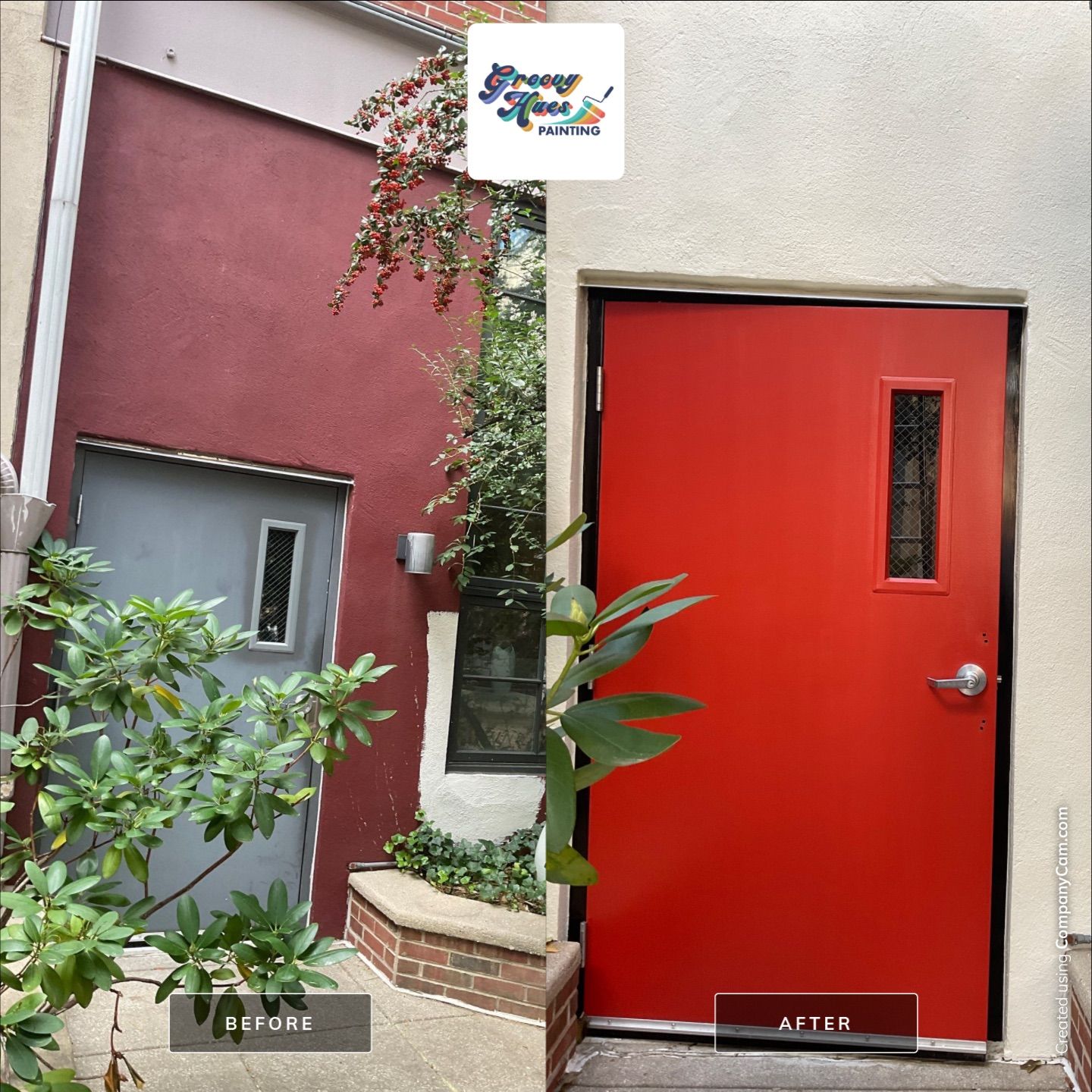 Exterior Refresh at Carriage Court Condominiums in Queen Village  by Groovy Hues