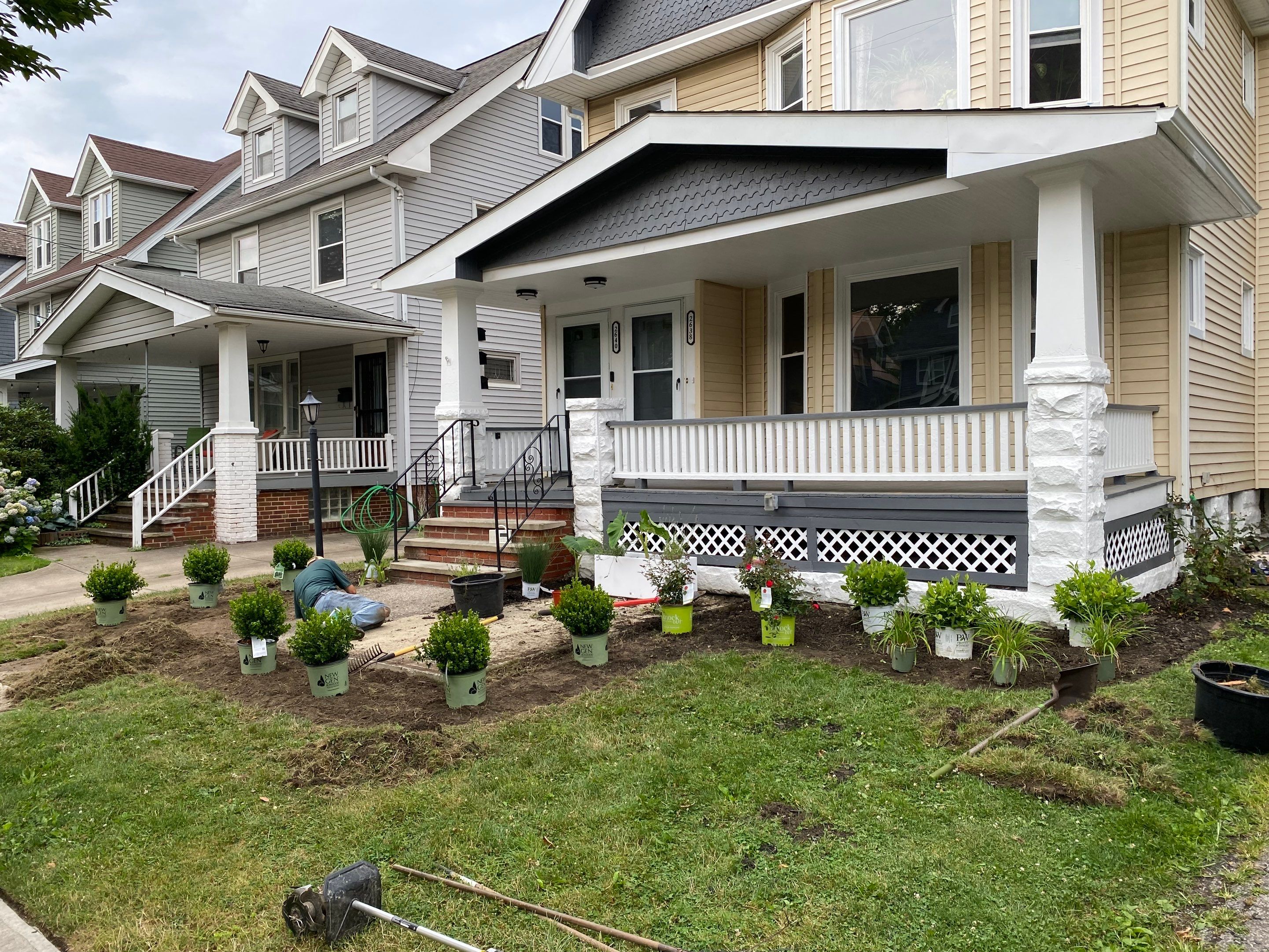 Airbnb Duplex Project by Elm Rose Gardens