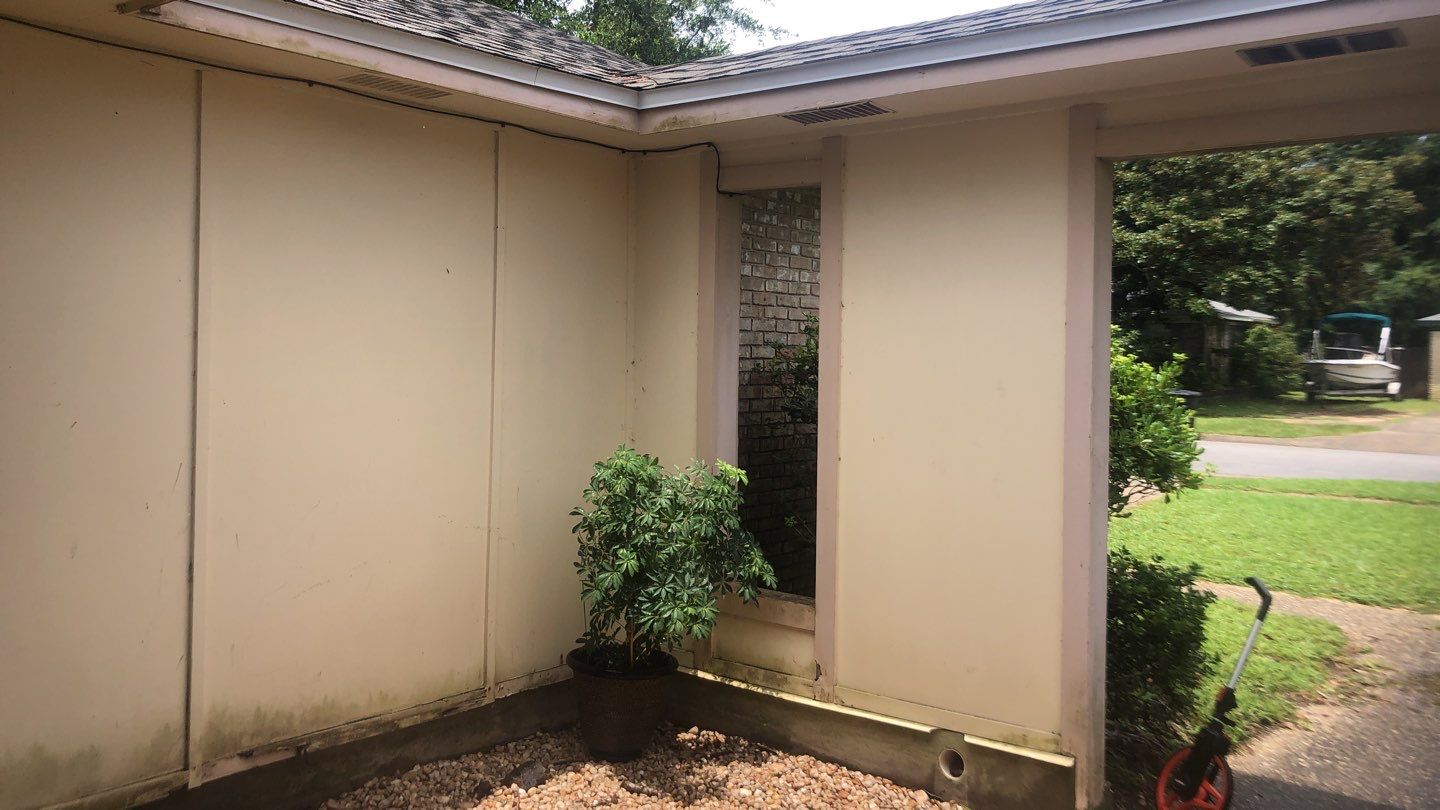 Gutter Installation using K-Style Seamless Gutters by Gutter Professors