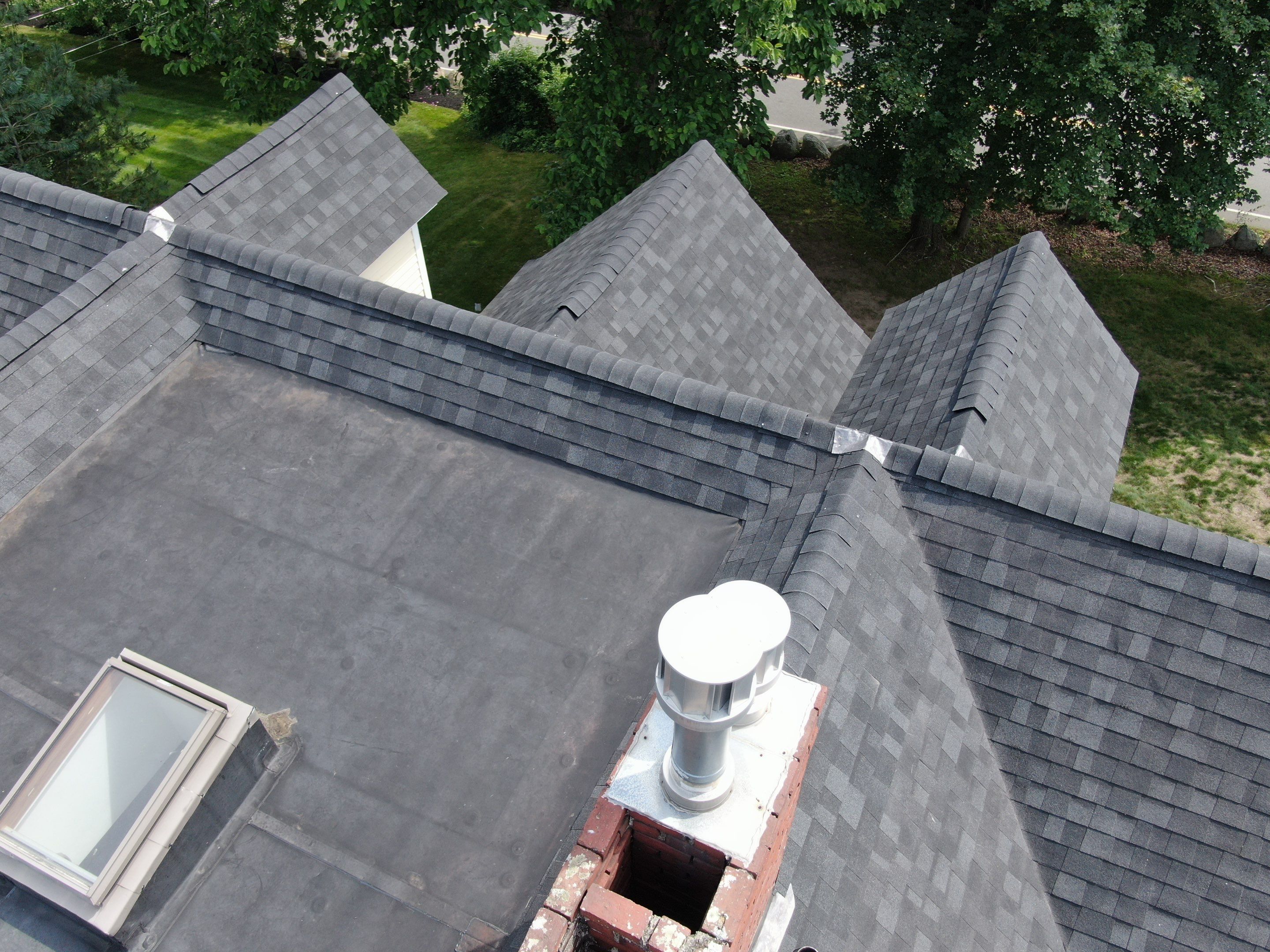 Full Roof Replacement & EPDM Restoration – North Andover, MA by Mighty Dog Roofing of Greater Middlesex County
