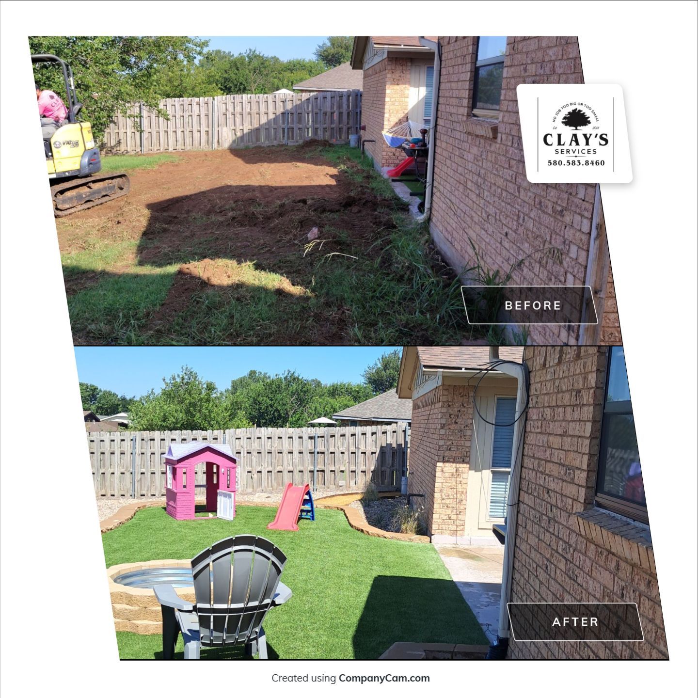 Turf Installation by Clays Services Inc