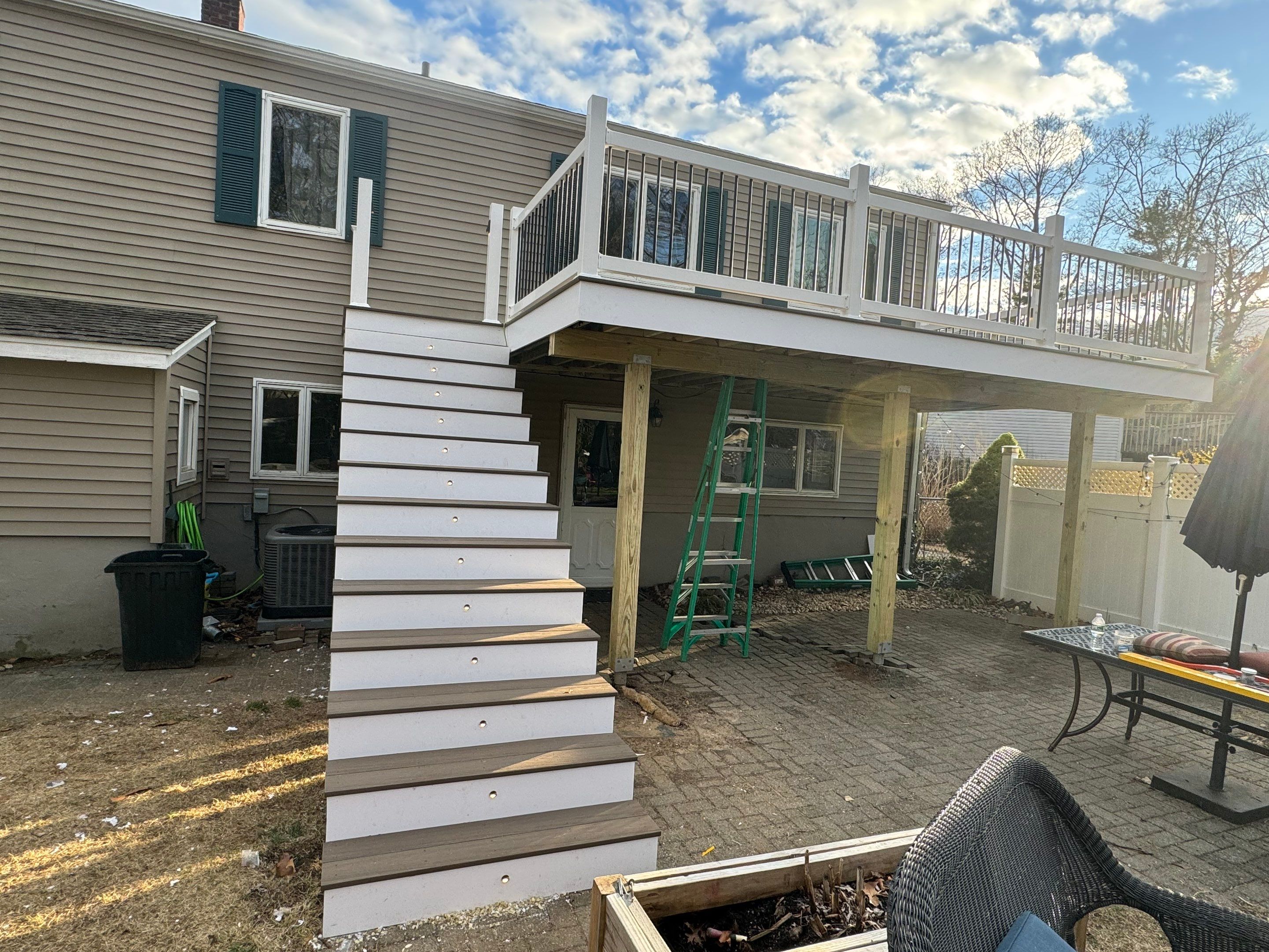New deck in Middletown by deck guardian
