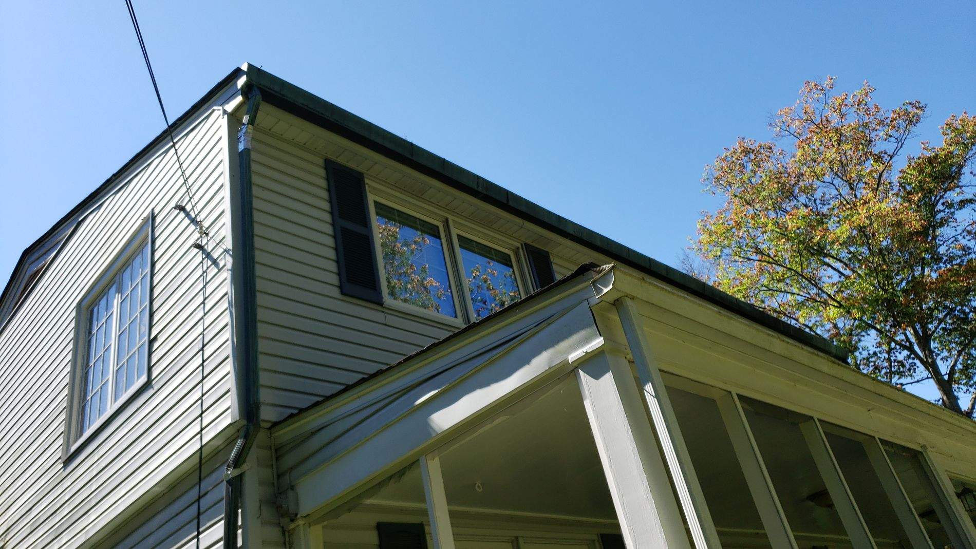 Standing Seam Metal Porch Roof by Roof Right Inc