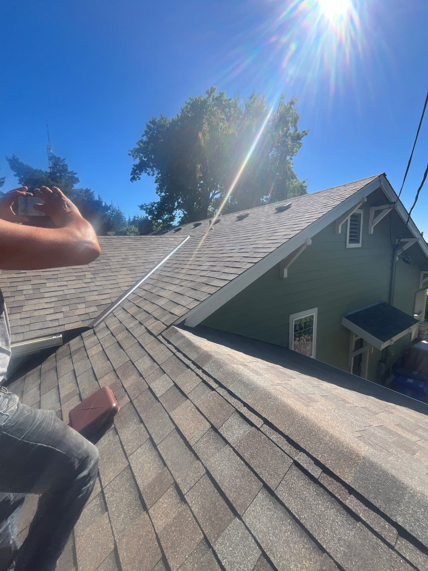 Project in Portland by Tom Leach Roofing