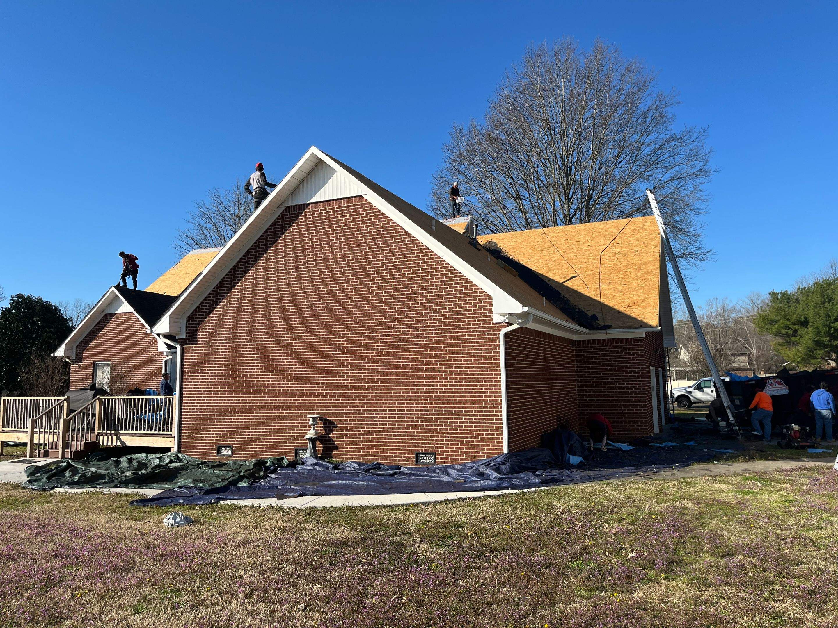 Project in Athens by BayCo Roofing