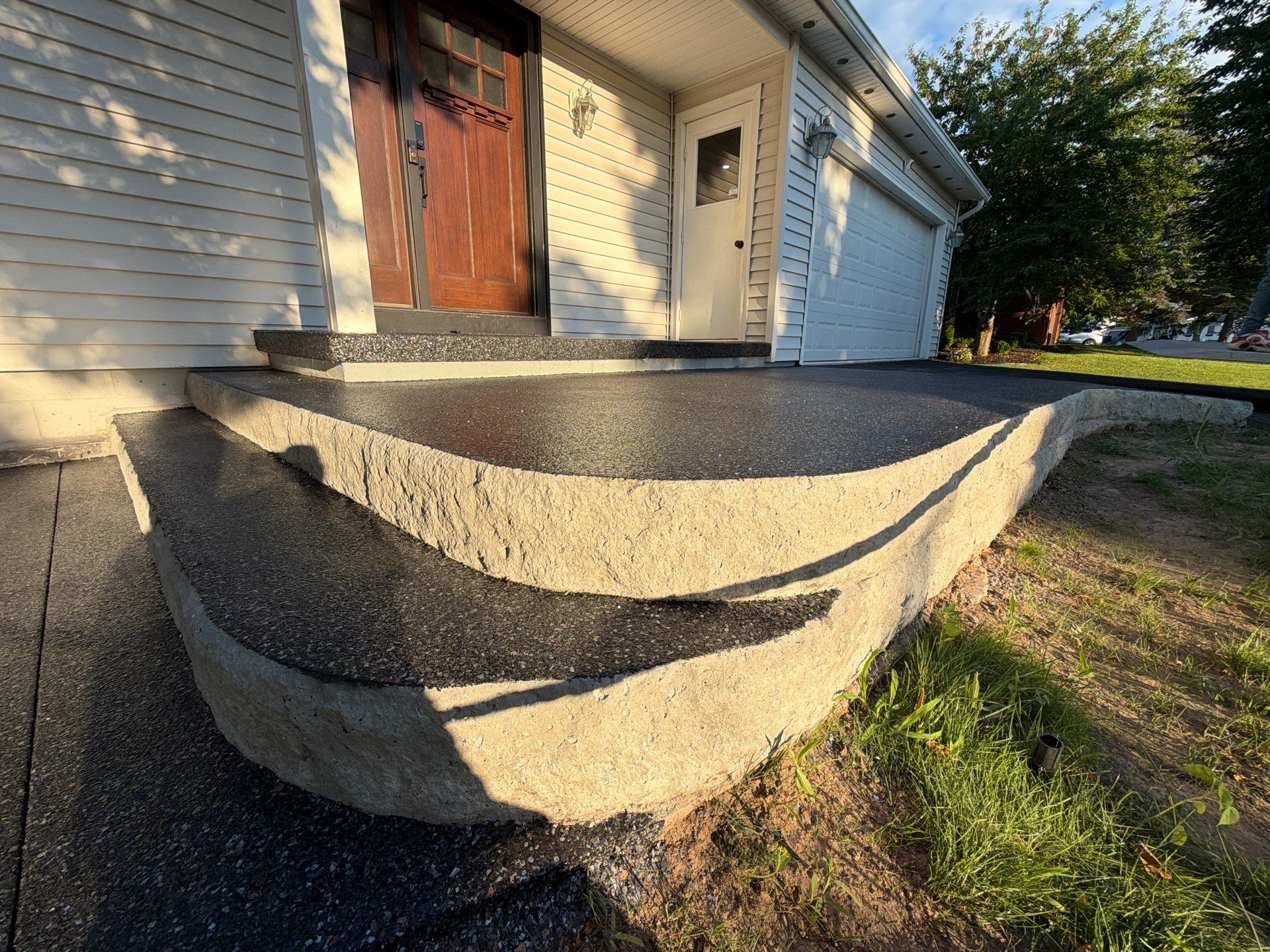 Vintage Galaxy Stoop Coating by NG Masonry & Construction LLC