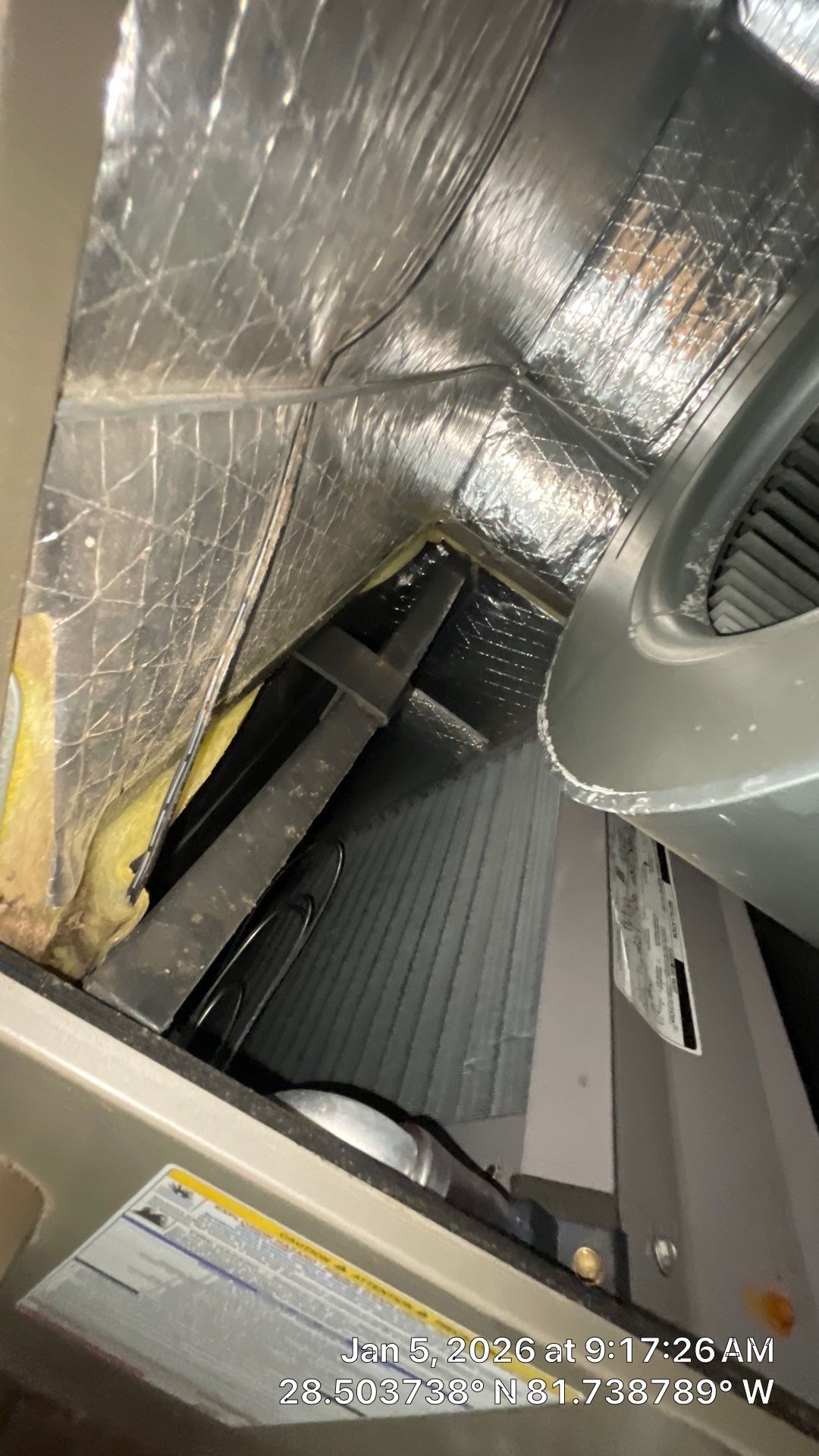 Air Duct and Dryer Vent cleaning in Clermont by Hygienic Air, Inc
