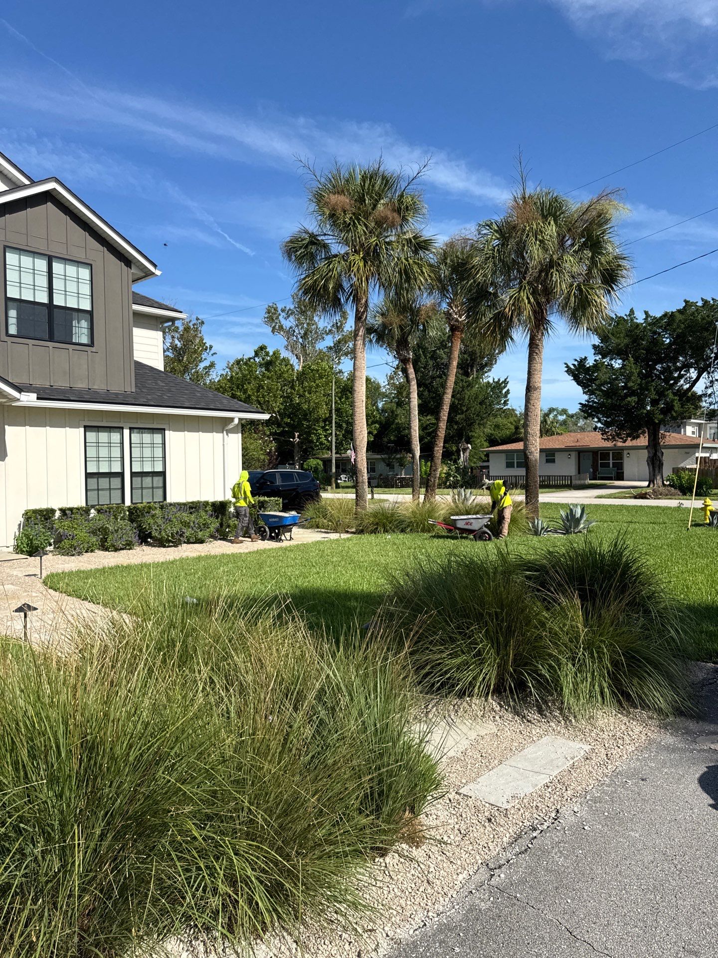 Residential | Shell Installation  by ProGreen Services