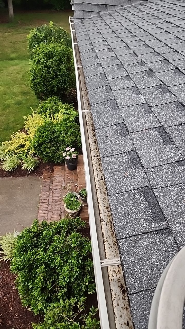 Gutter guard instalation  by Power Wash Masters LLC