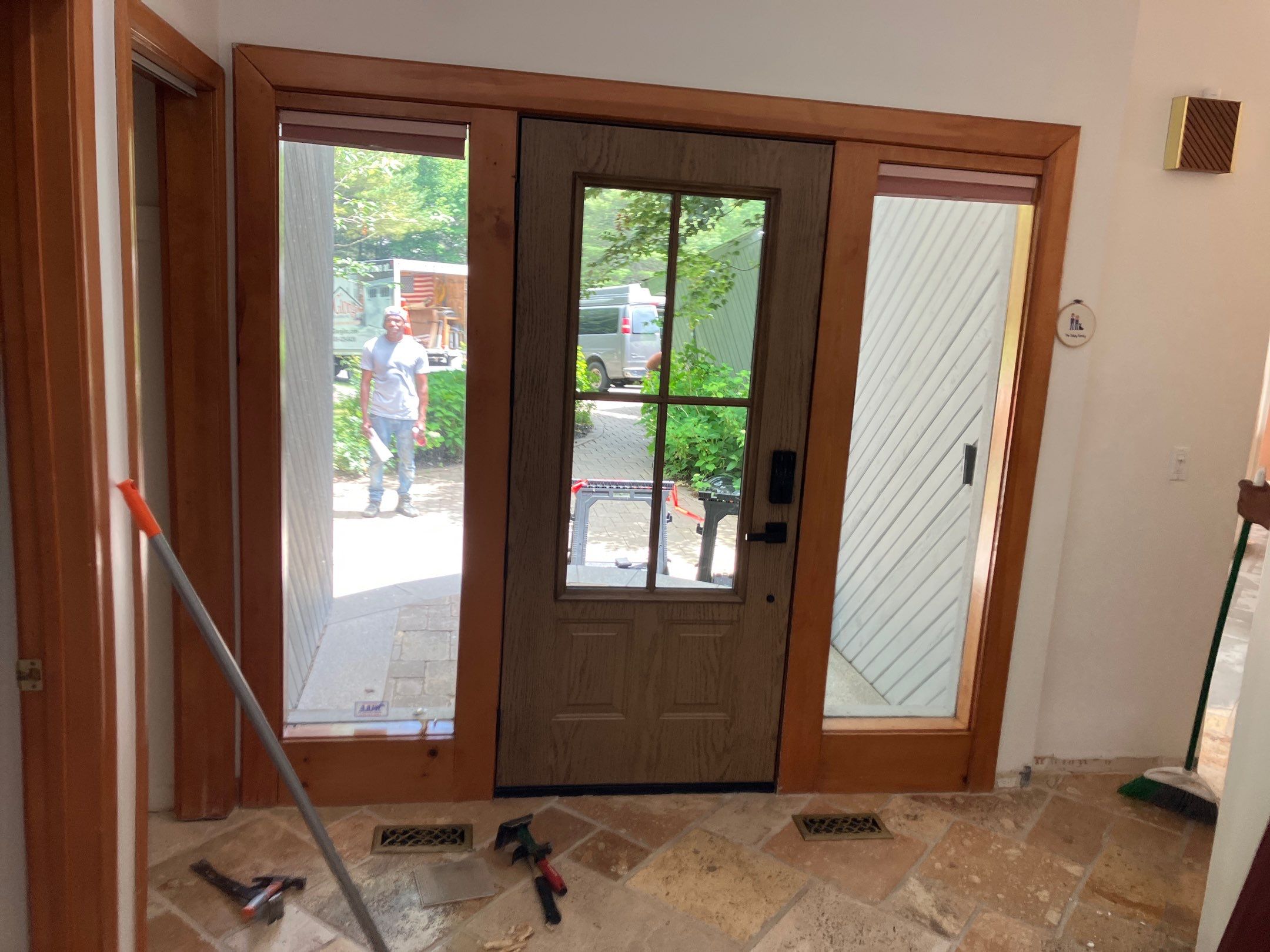 ProVia Entry Door Transformation by DiGiorgi Roofing and Siding Inc