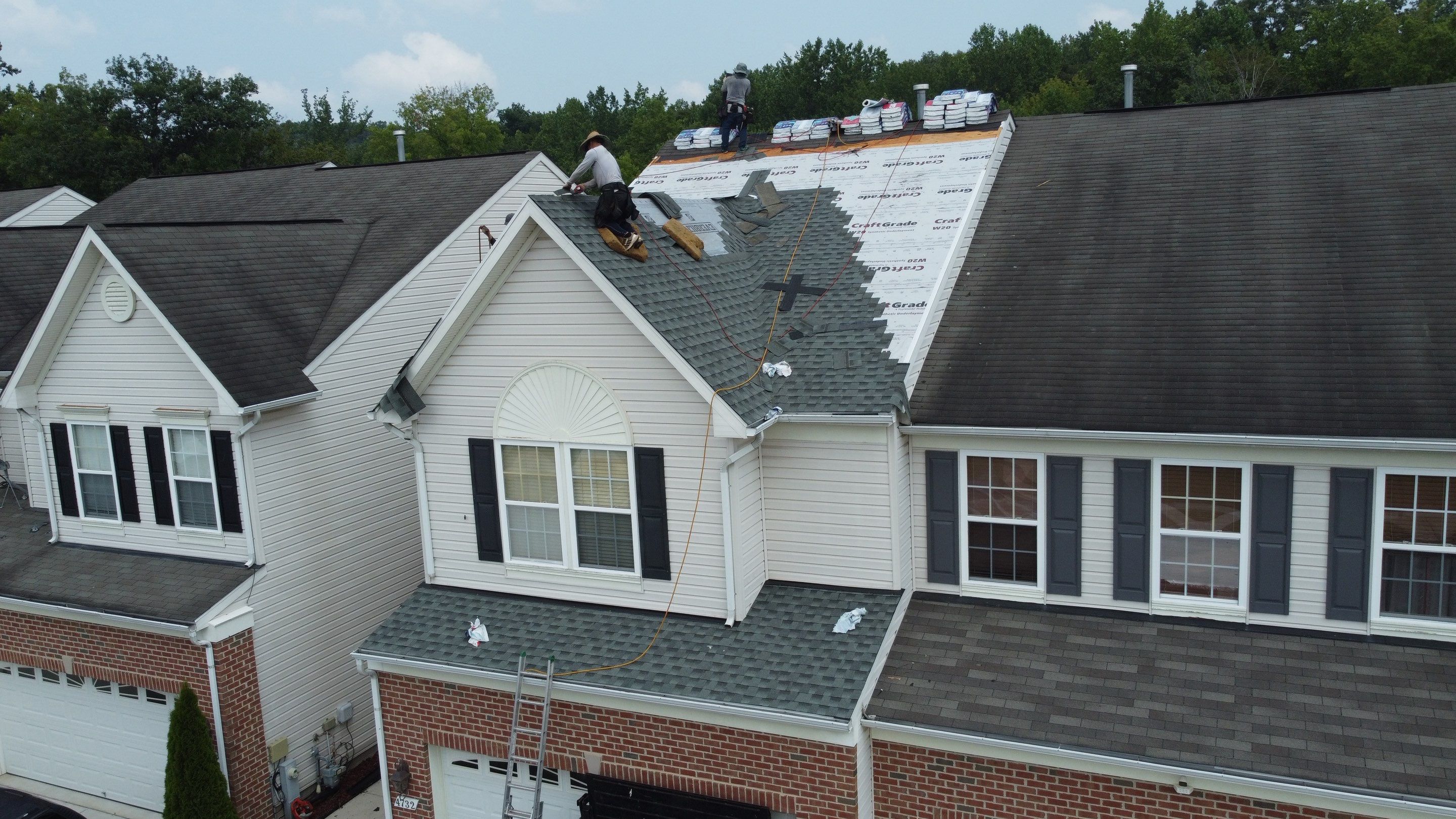 Residential Roofing Installation using GAF Timberline HDZ by Matter Roofing & Construction