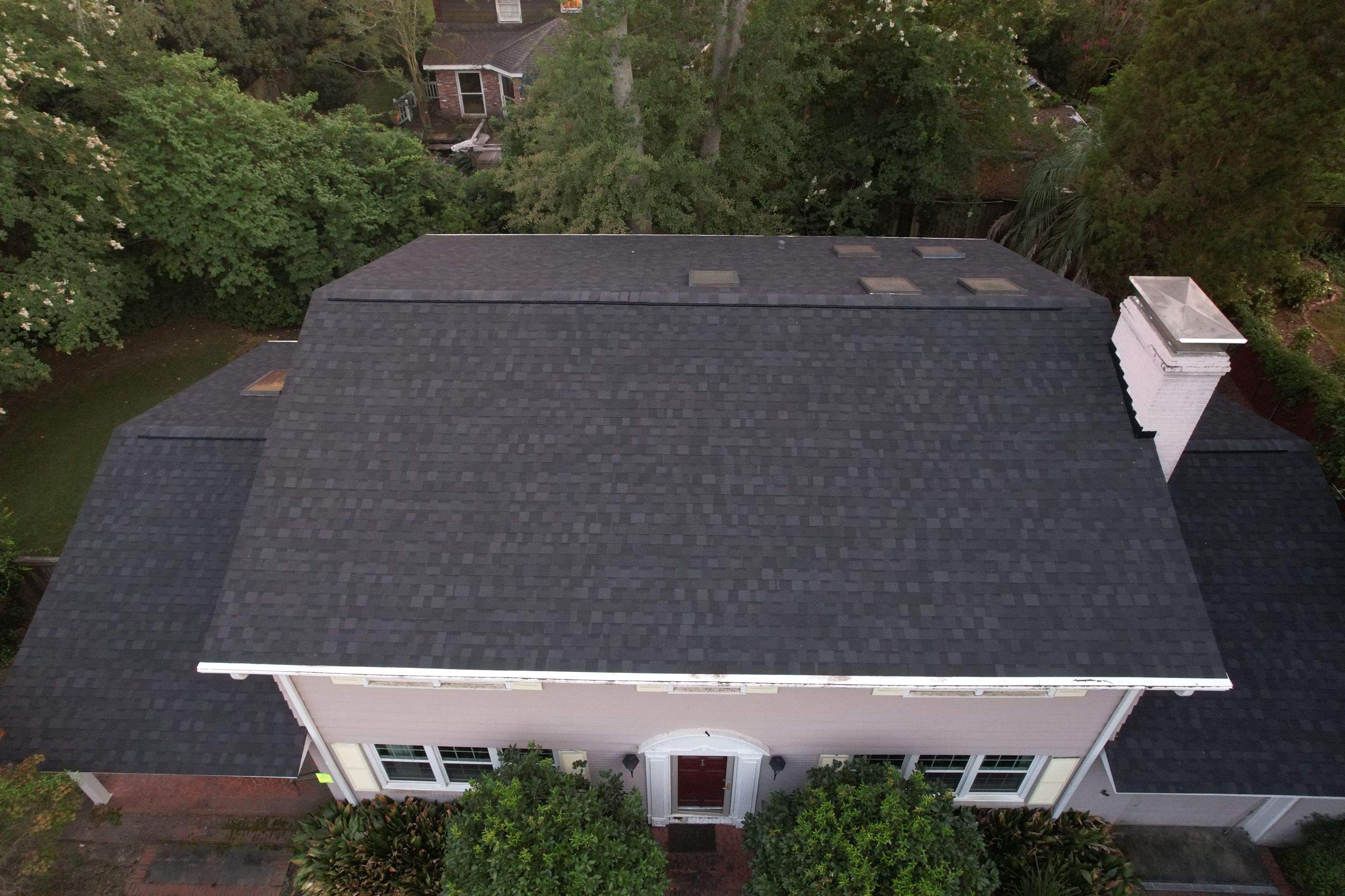 Roof Replacement- IKO Granite Black- Aiken by South Point Roofing