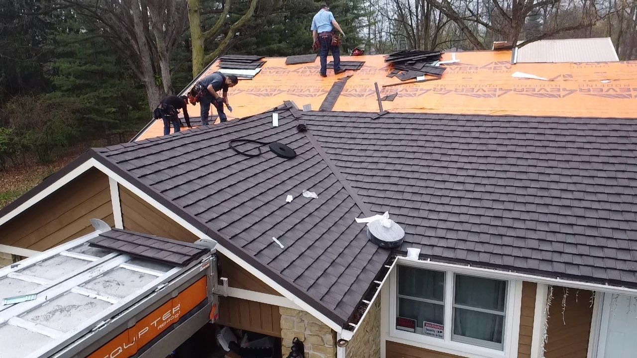 Stone Coated Metal Shingle Roof Replacement – Indianapolis, IN by 4Ever Metal Roofing