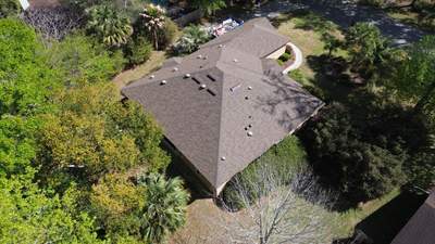 New teak architectural shingle roof replacement in Gainesville FL