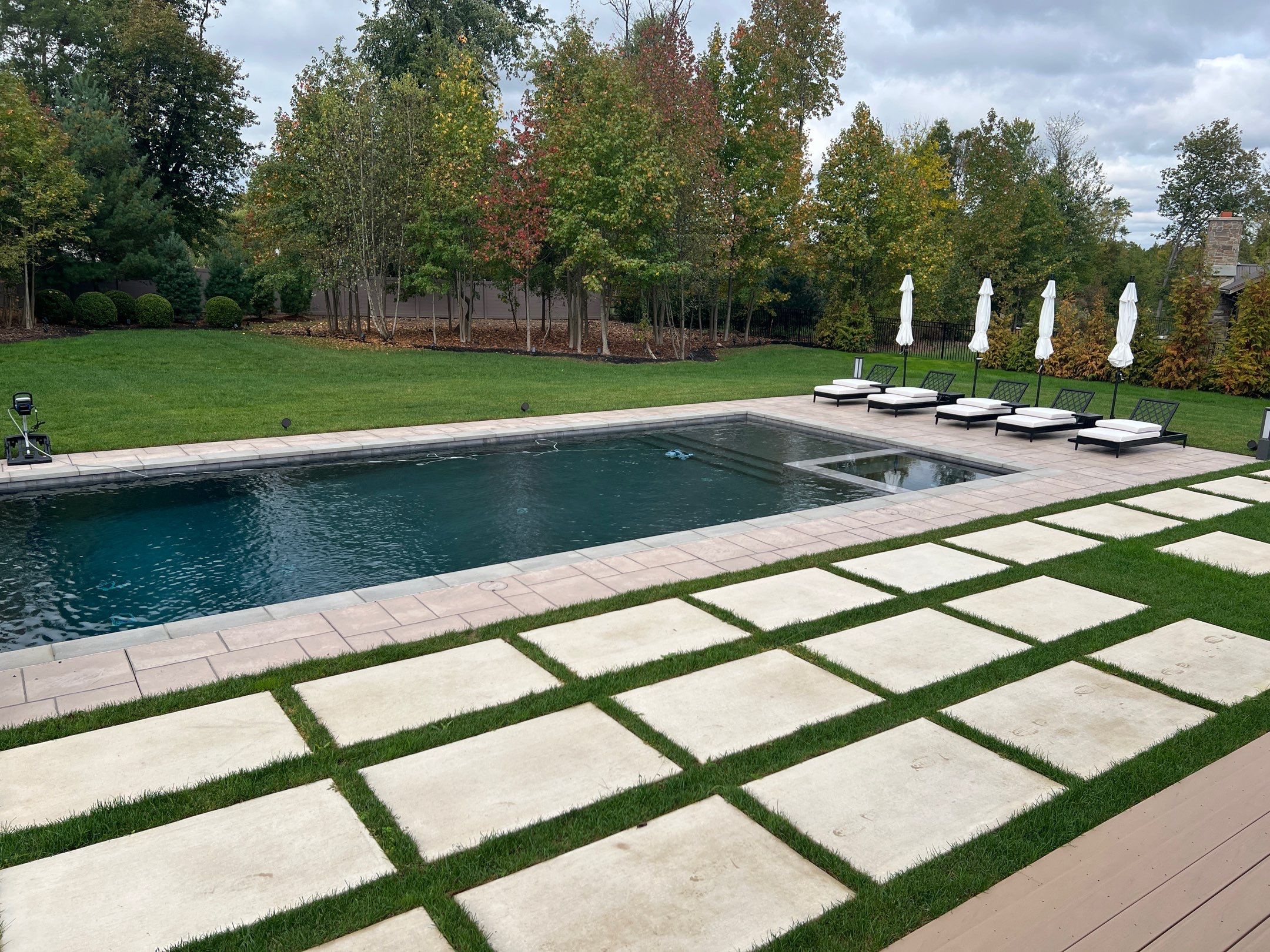 Custom Pool Deck and Patio in Ambler, PA by Architectural Concrete Design