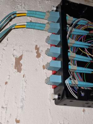 Structured cabling installation by CimaSolutions