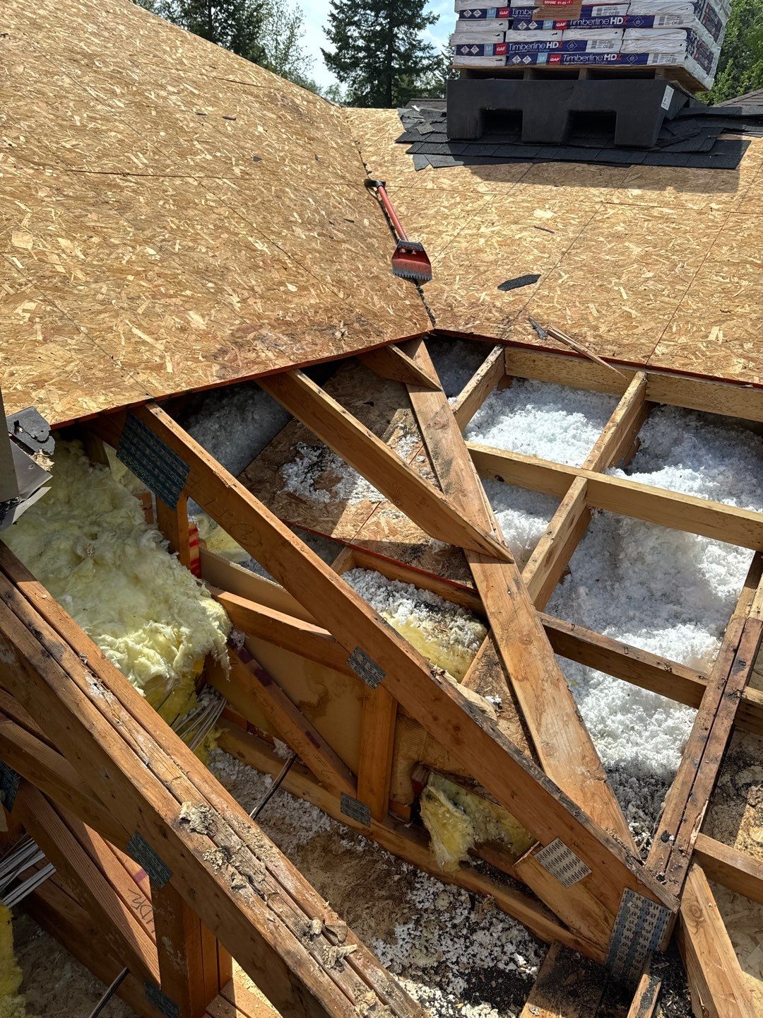 GAF HDZ Charcoal Roof Replacement  by Montana Roofing Solutions