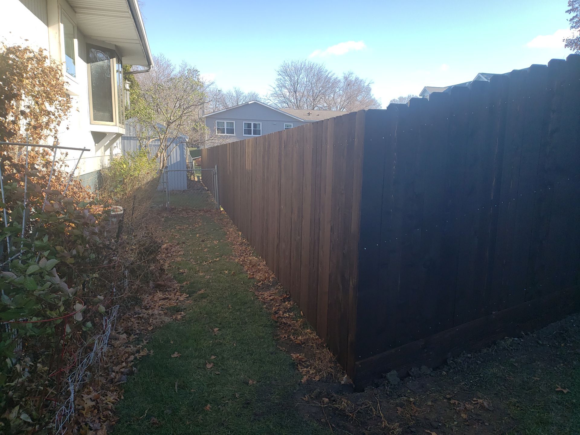 Project in Cedar Falls by Perfect Picket Fence and Stain