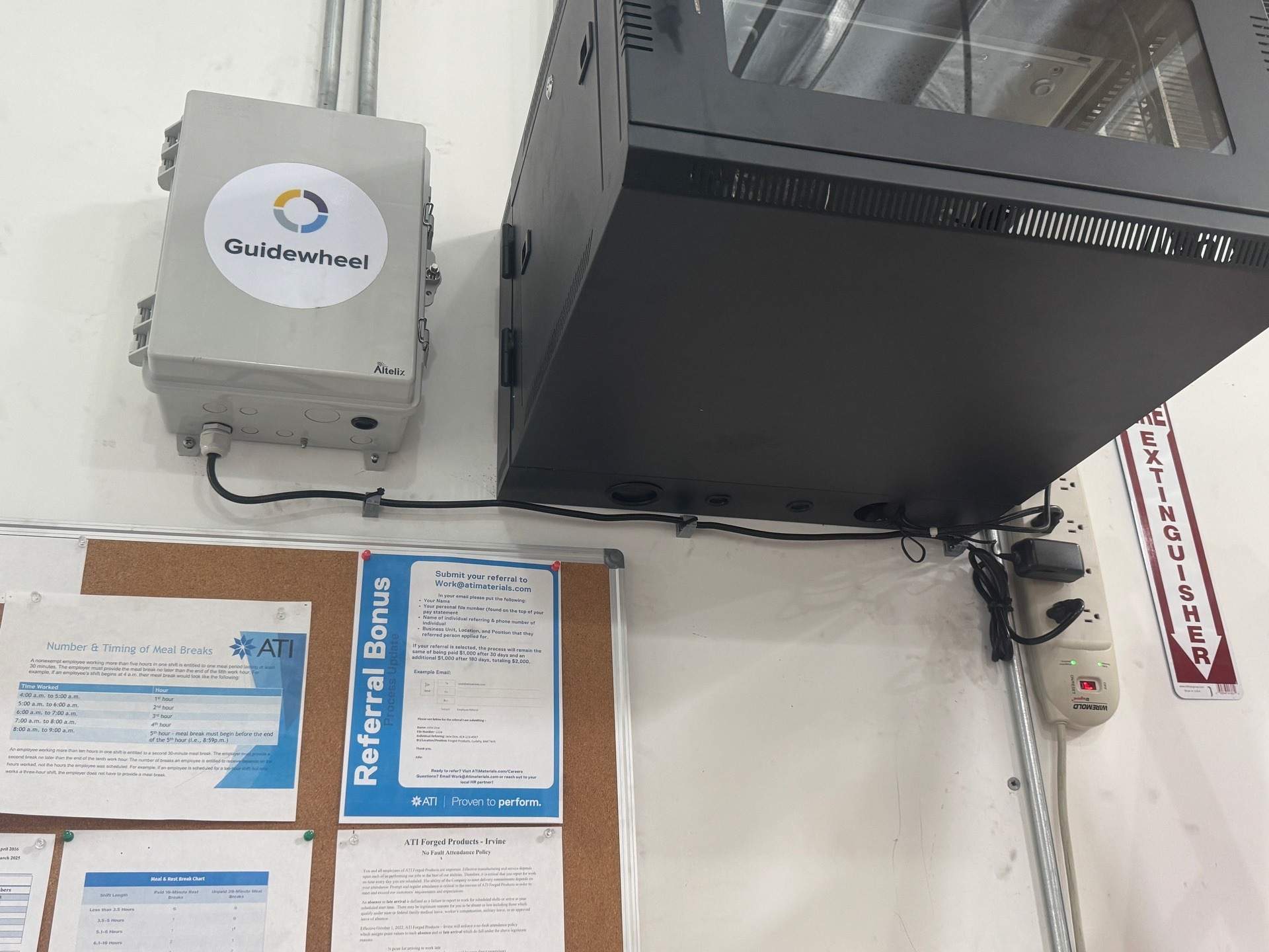 Electrical and Cat6 Cabling Project – Manufacturing Facility, Irvine, CA by Ring and Ping Inc.