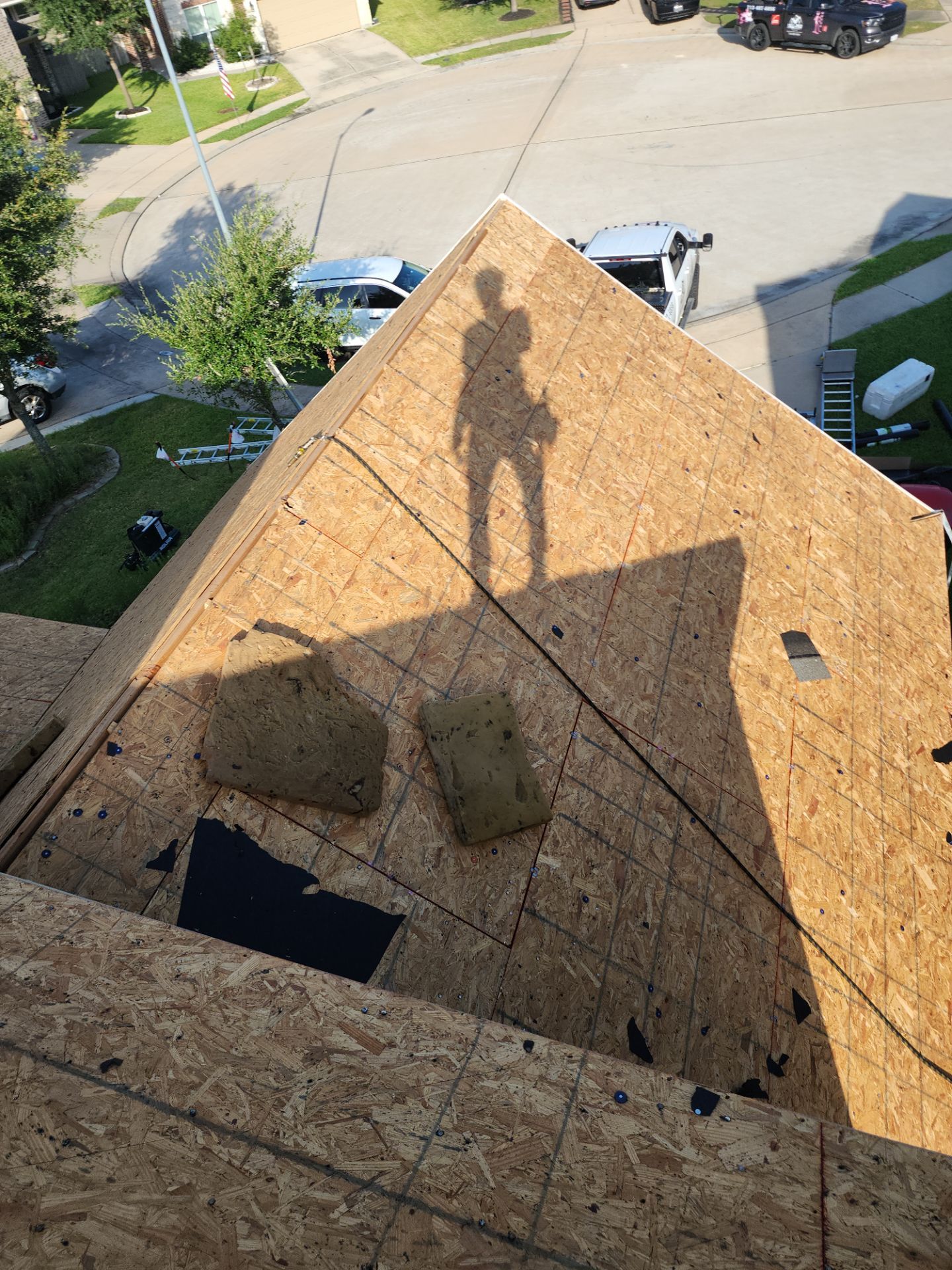 Residential Roofing Installation using Owen's Corning Duration (Lifetime) Shingles by Roof Repair Company