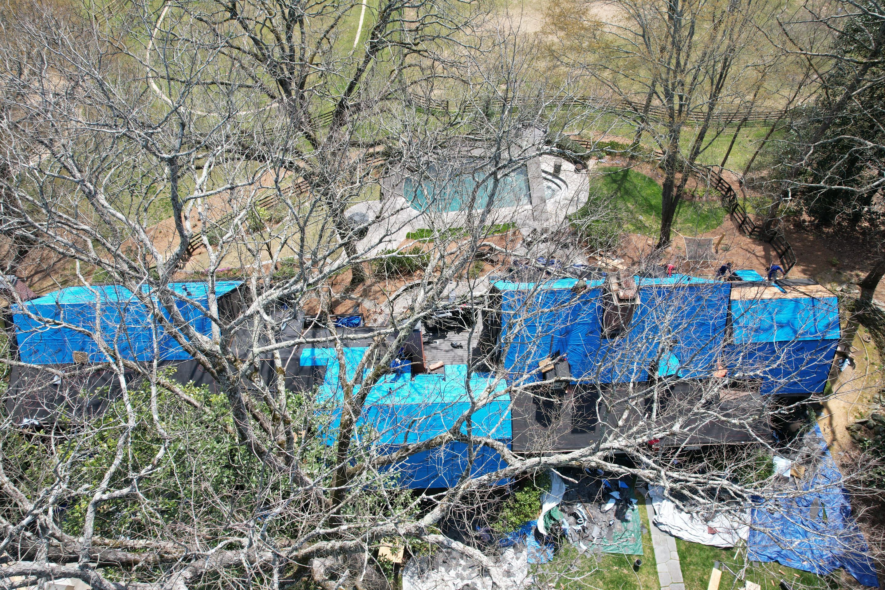 Residential Roofing Installation using Da Vinci Slate  by Inspector Roofing and Restoration