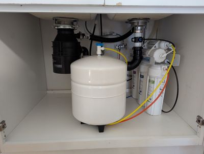 RO system Filter change