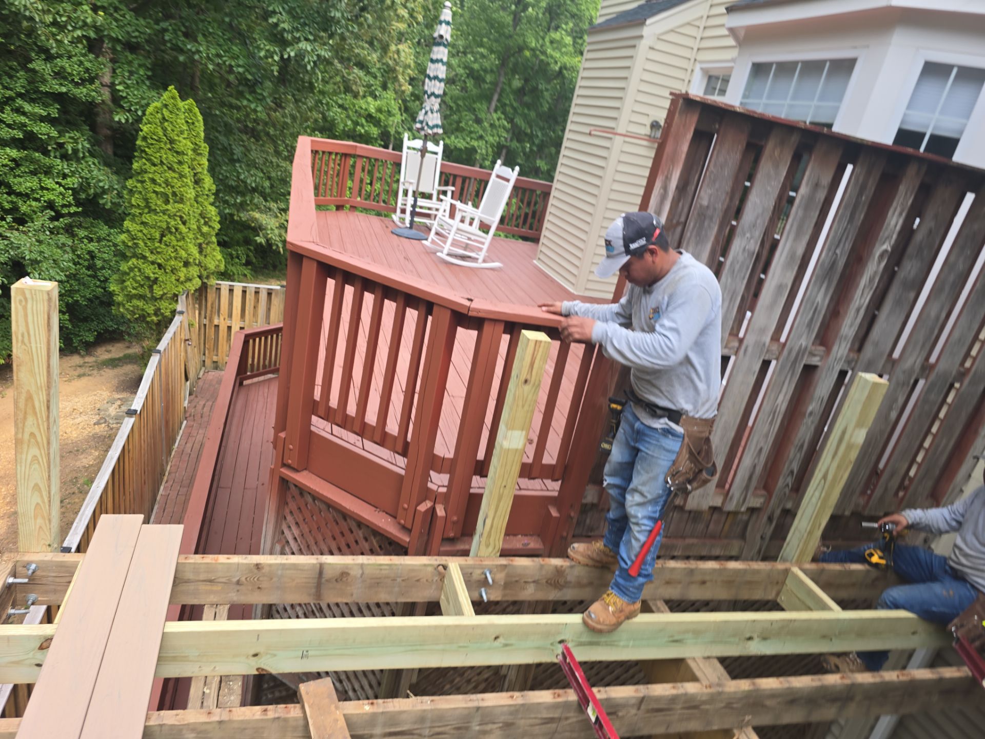 Trex Composite Deck Upgrade in Alexandria, VA by Deck Guru