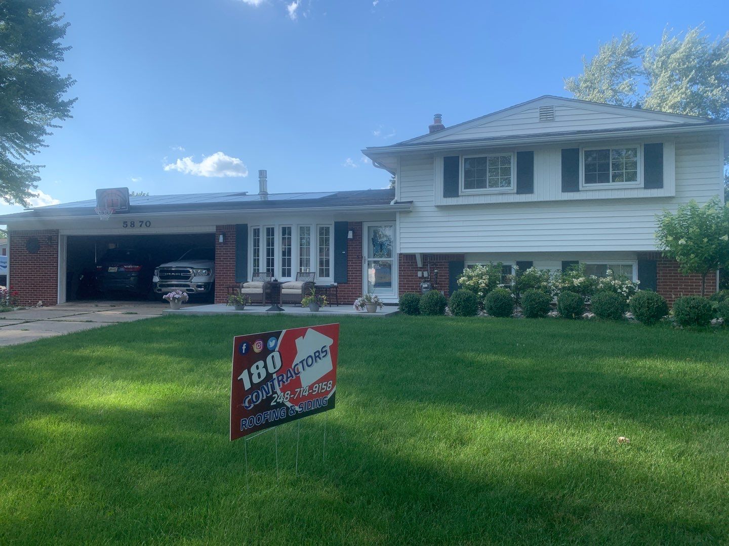 Roof Replacement using CertainTeed Landmark by 180 Contractors