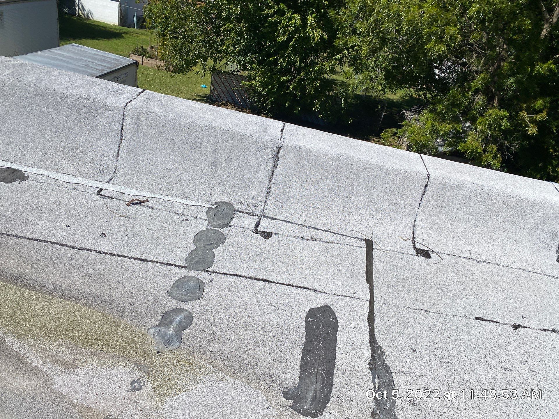 Commercial Roof Restored by Just In Time Roofing and Restoration