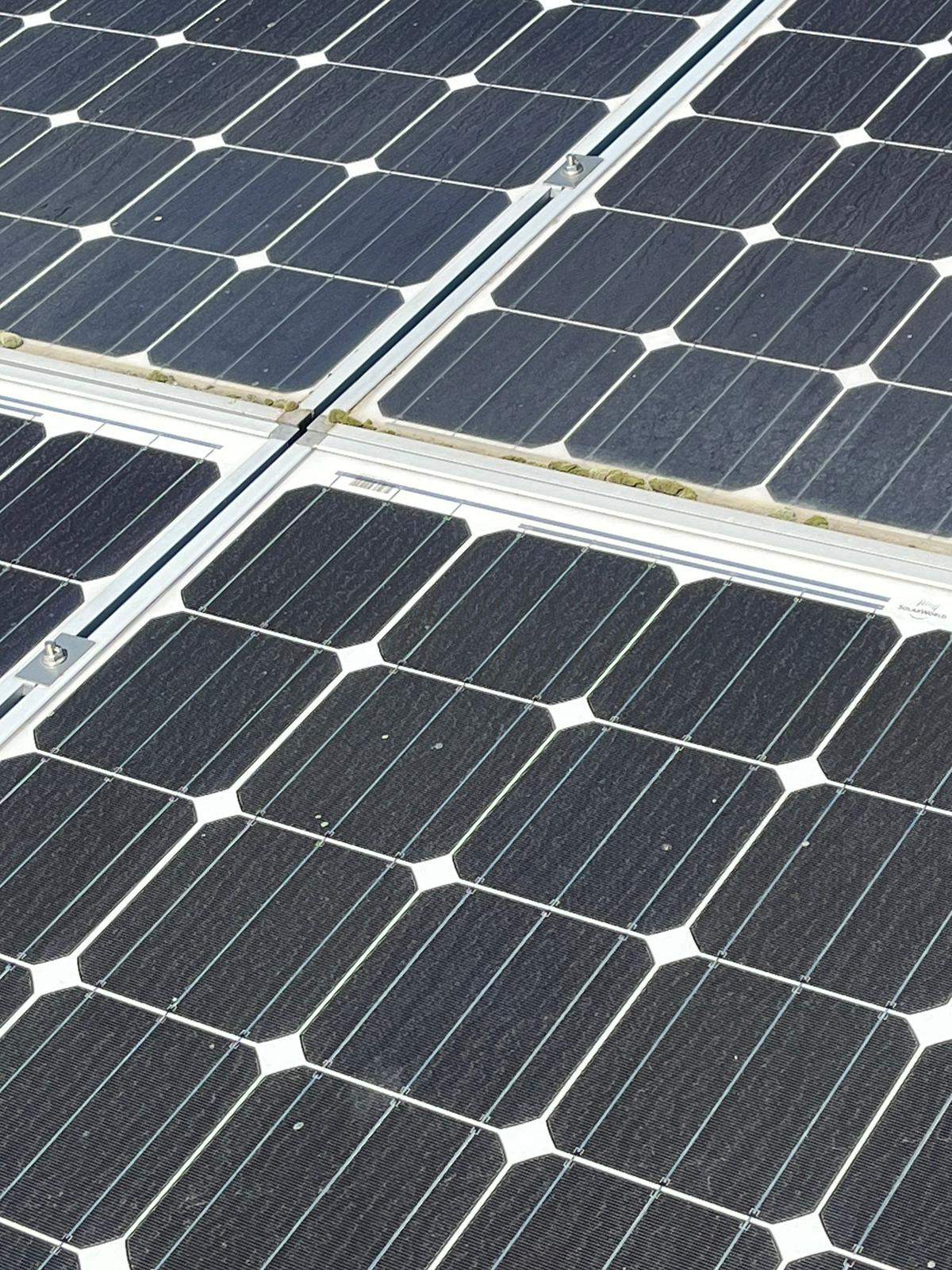 Los Alots Commercial Solar Panel Cleaning by All One Solar Shine