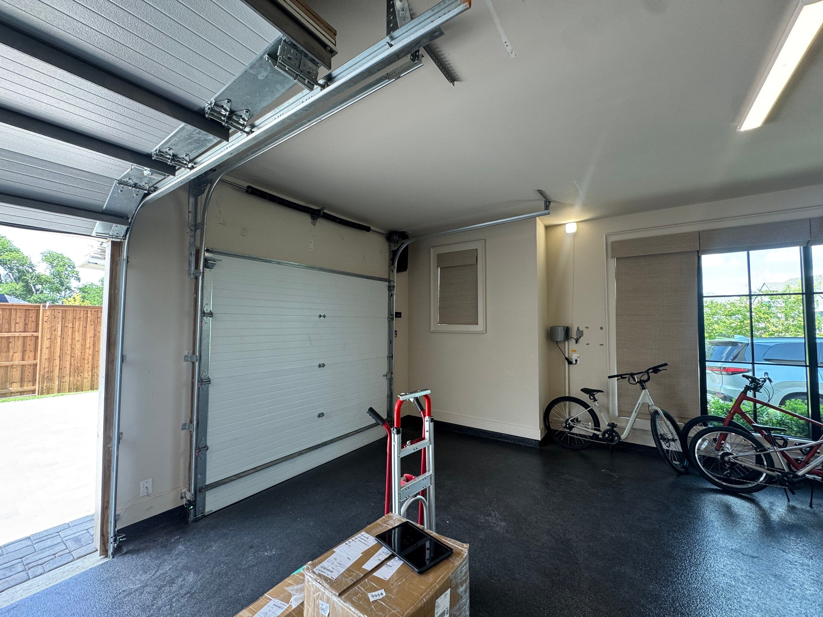 High-Lift Garage Door and Side-Mount Opener Installation in Prosper by Meadows Garage Doors