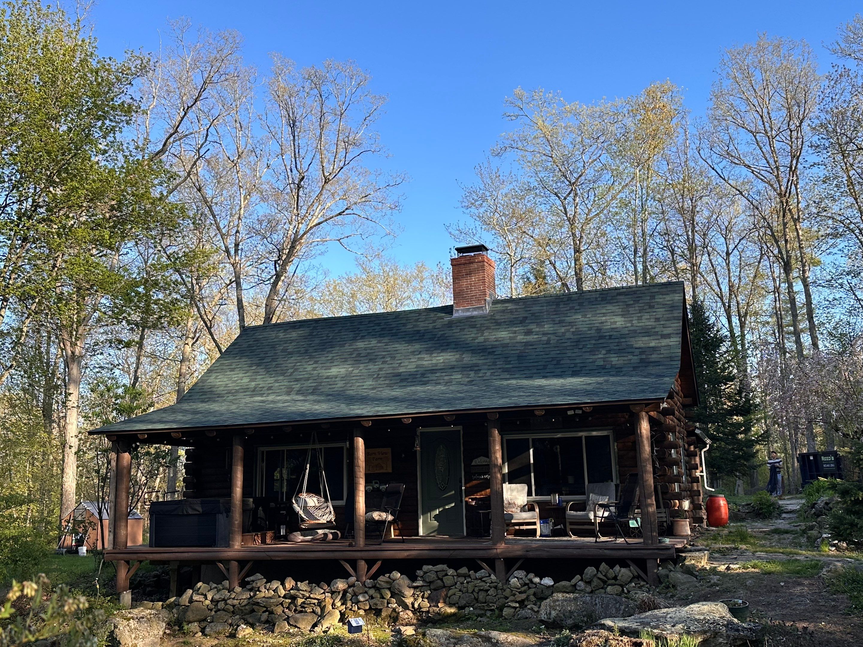 Green Architectural Asphalt Shingle Roof Replacement in Epsom by Tall pine roofing