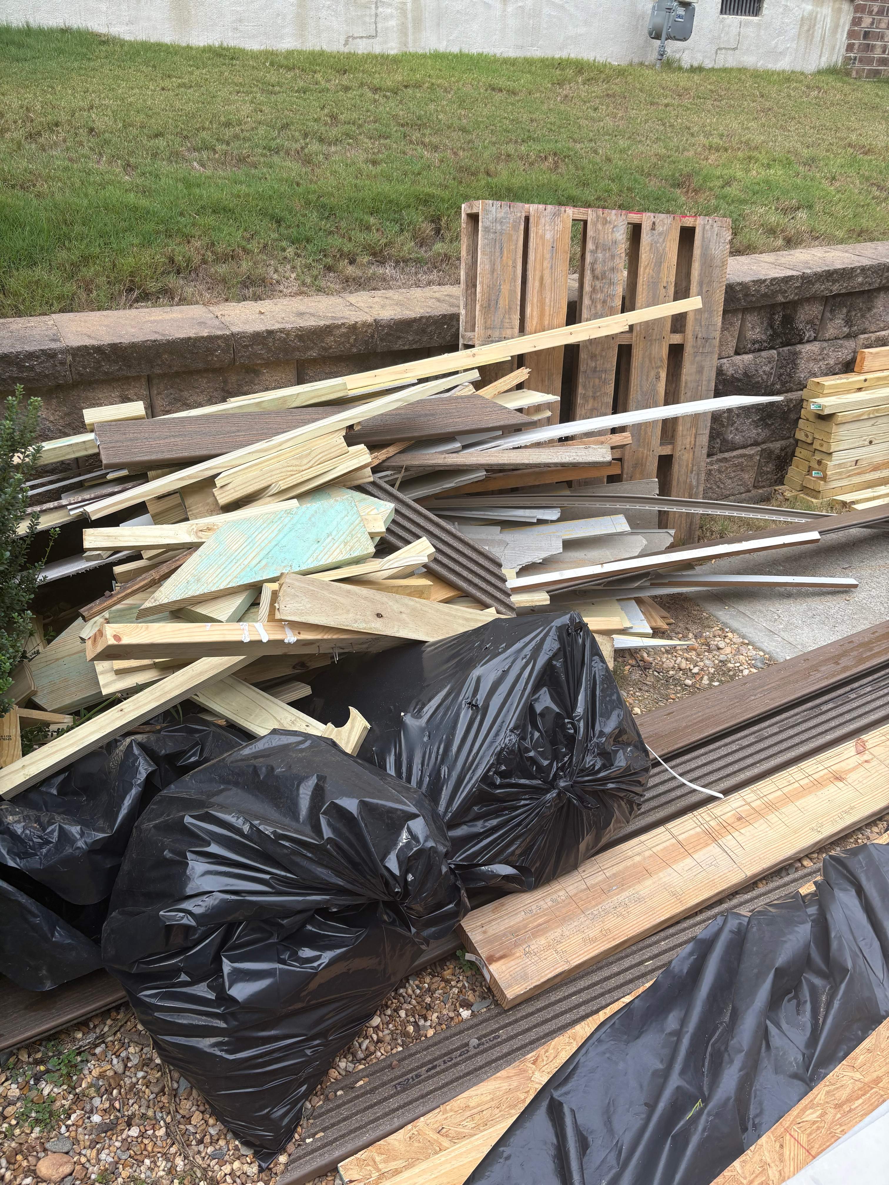 Project in Waxhaw by Badger Hauling