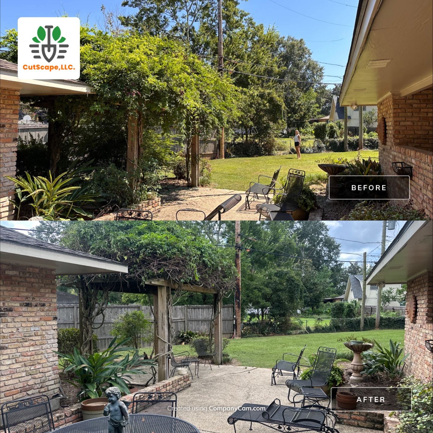 HERBICIDE / CLEAN OUT / TRIM / BRUSH DEBRIS REMOVAL using BRUSH REMOVAL / PROPERTY CLEAN UP LABOR by CutScape, LLC.