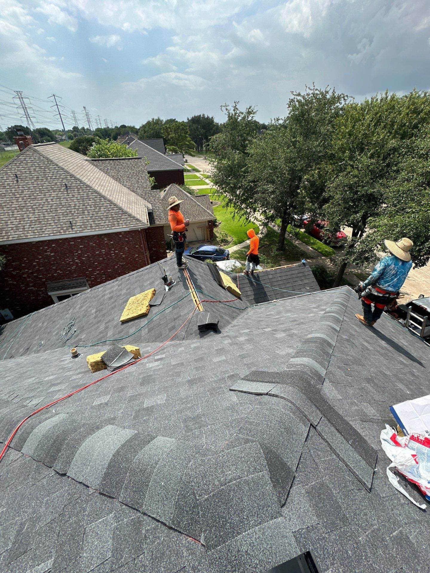 Project in Deer Park by Motion Roofing