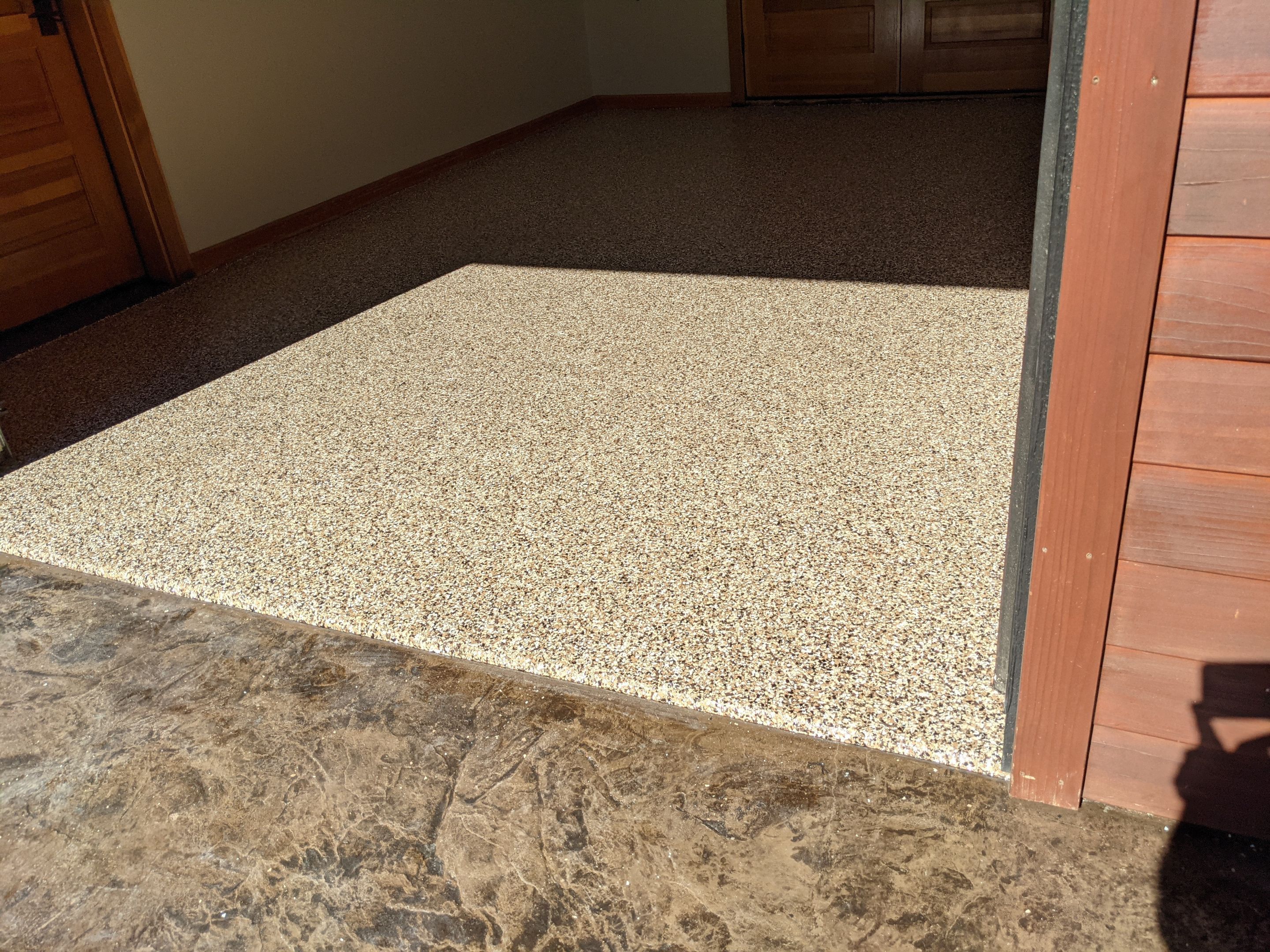 Shop Transformation using Sandstone and the Penntek Evolution System by Croc Coatings, LLC