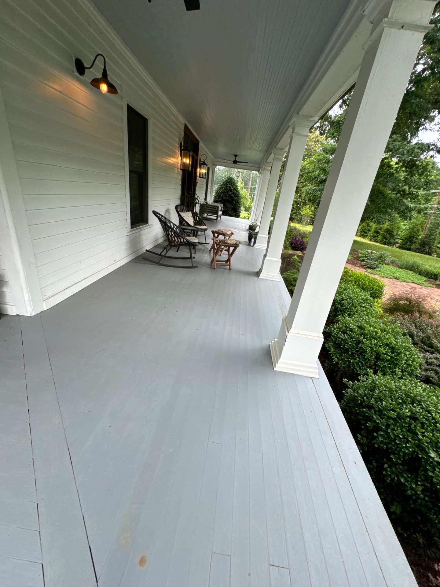 Exterior painting and Deck staining by GonzalezPainters & Contractors Inc
