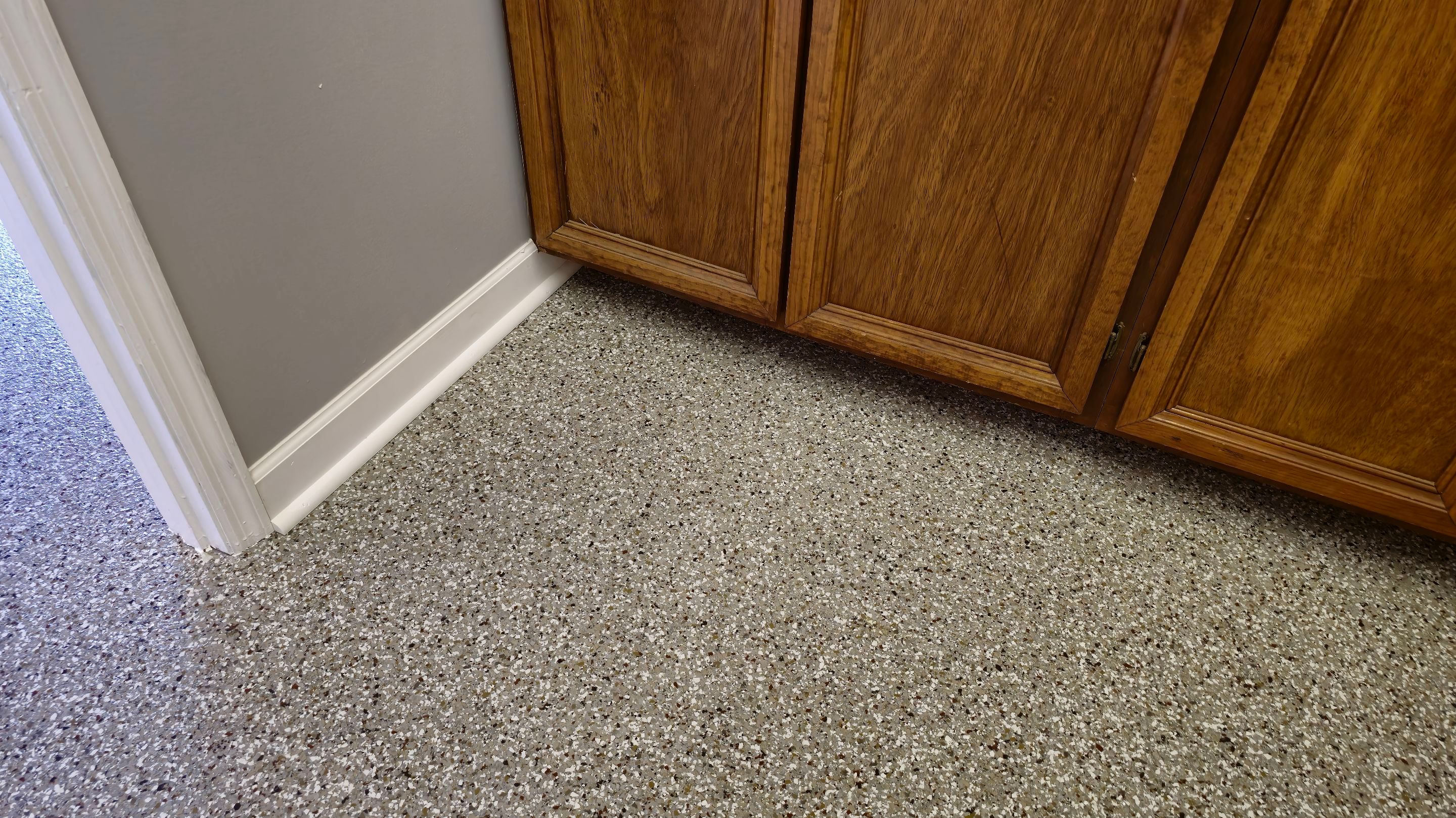 Garage using Creekbed by Elite Floor Solutions