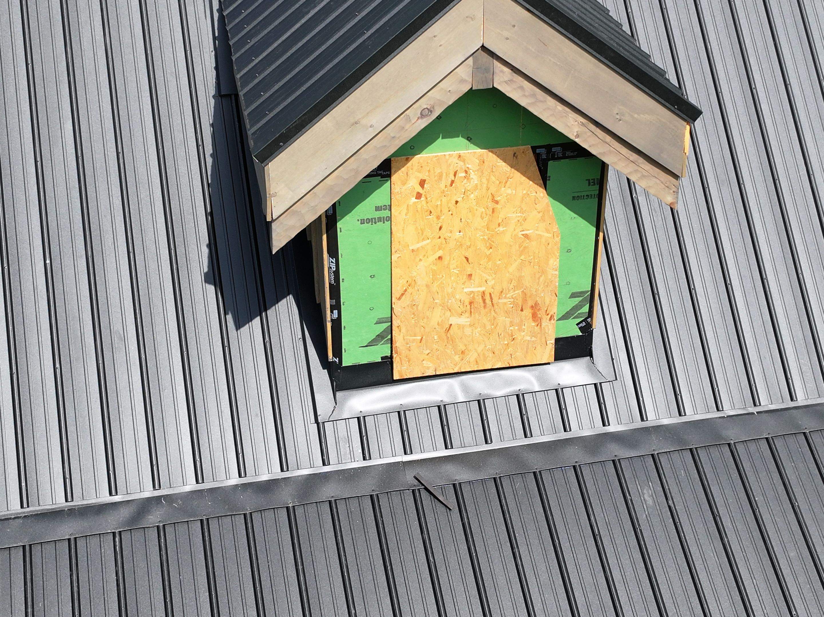 Textured Black AG Panel by Omnia Roofing