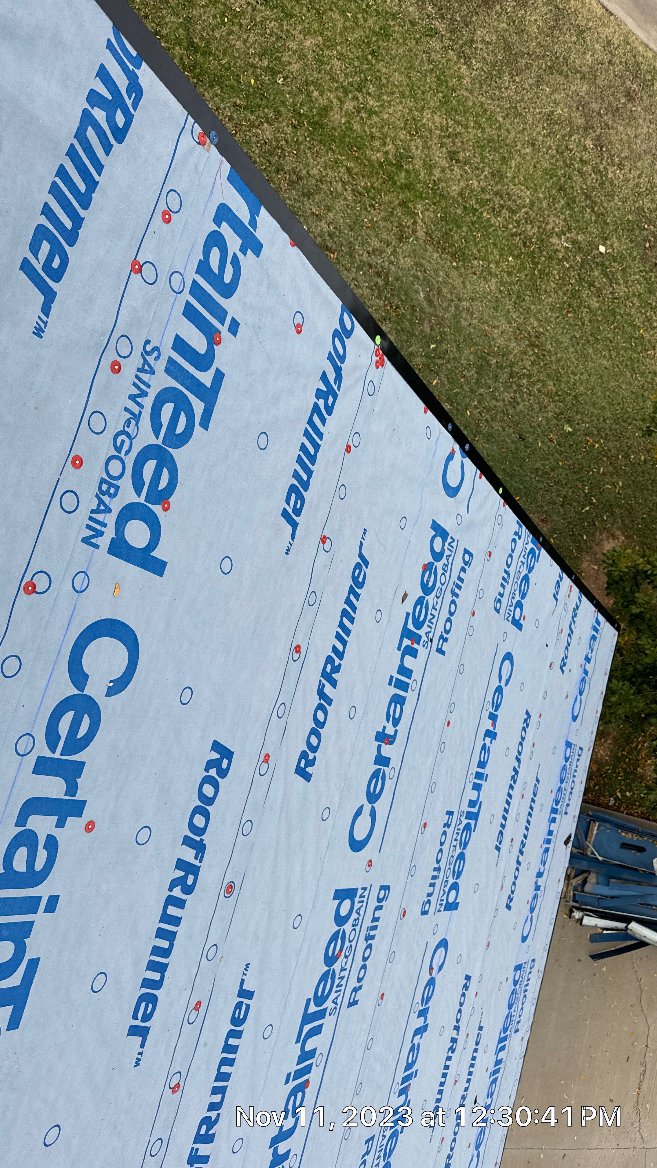 Commercial Roofing Installation using Certainteed Belmont IR by Castillo Roofing