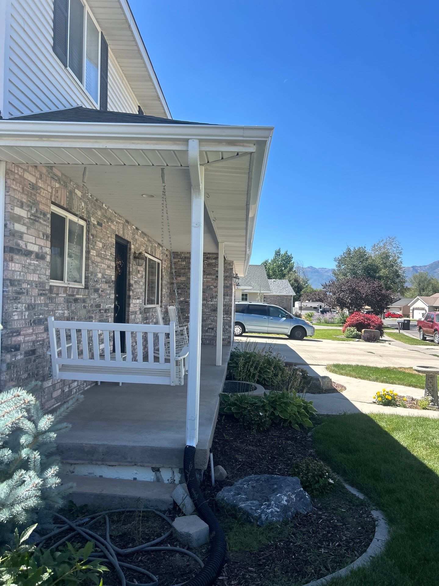 Project in Heber by Master Rain Gutters.