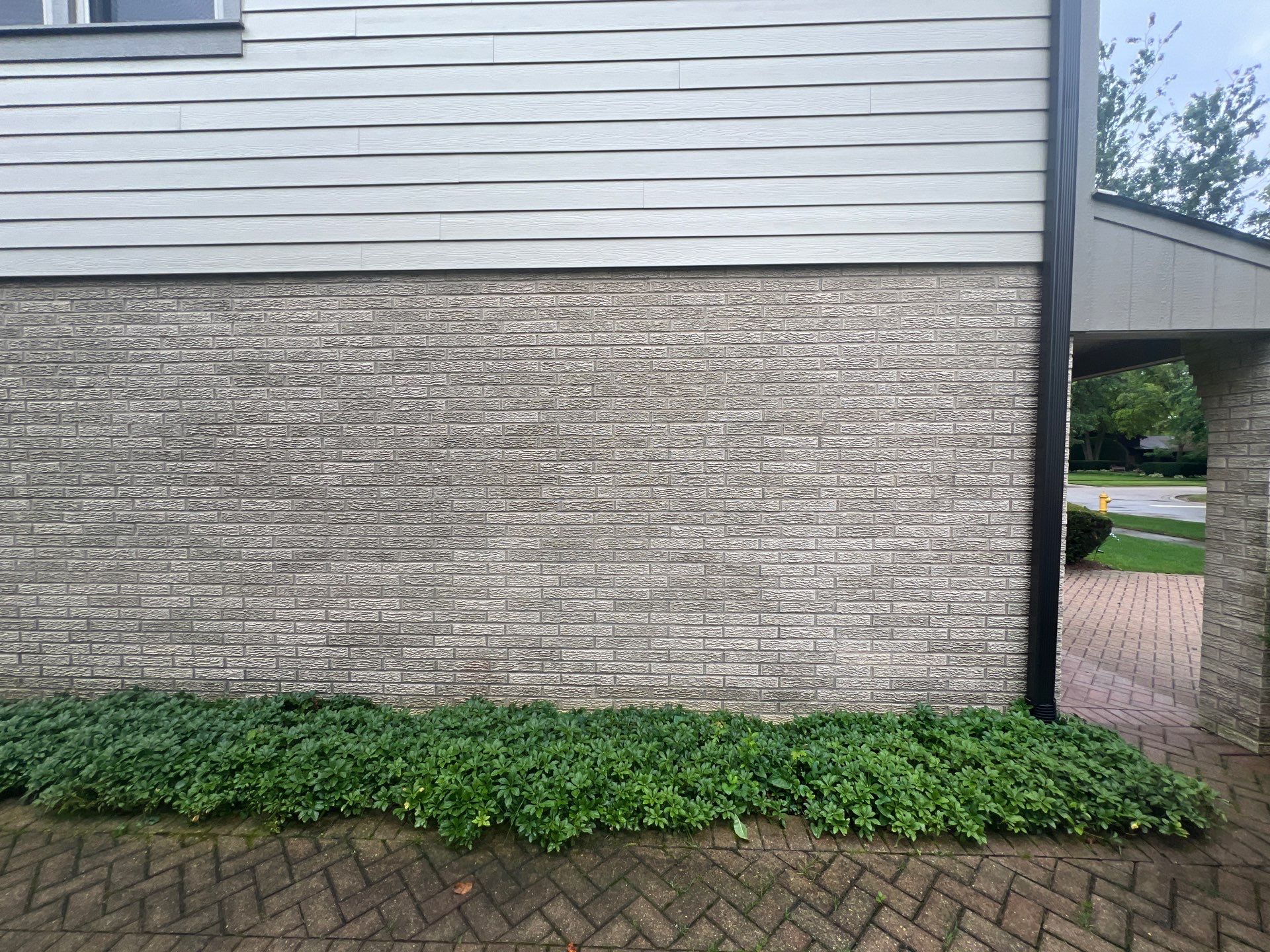 Brick paver clean, sand and seal.  using Surebond SB-1300 by Northern Power Washing LLC.